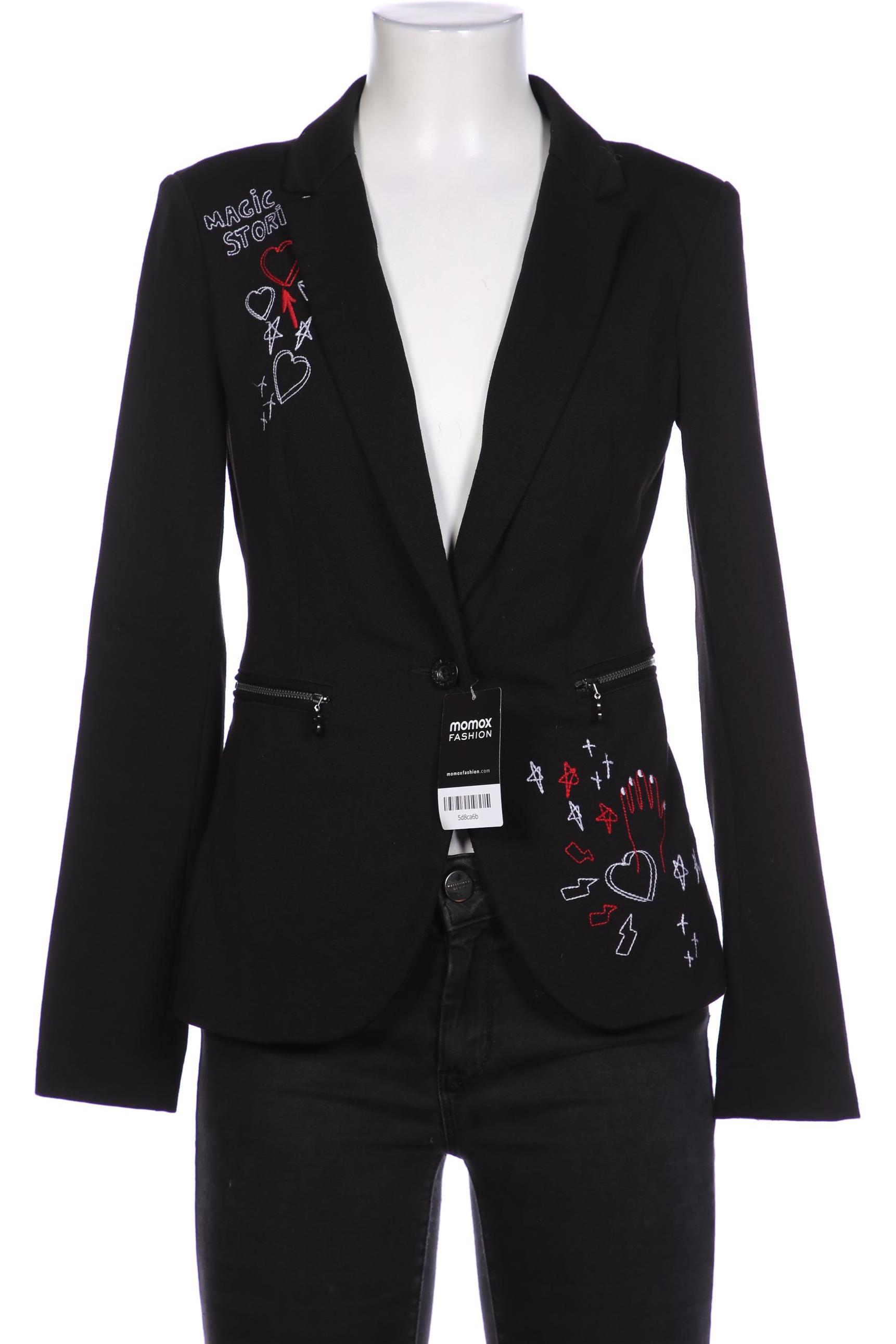 

Desigual Damen Blazer, schwarz, Gr. 36