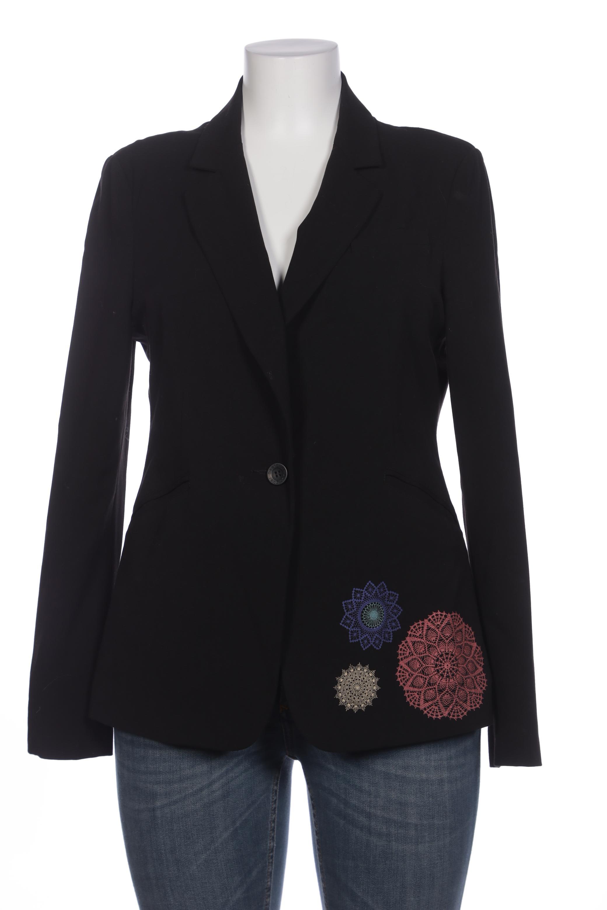 

Desigual Damen Blazer, schwarz, Gr. 44