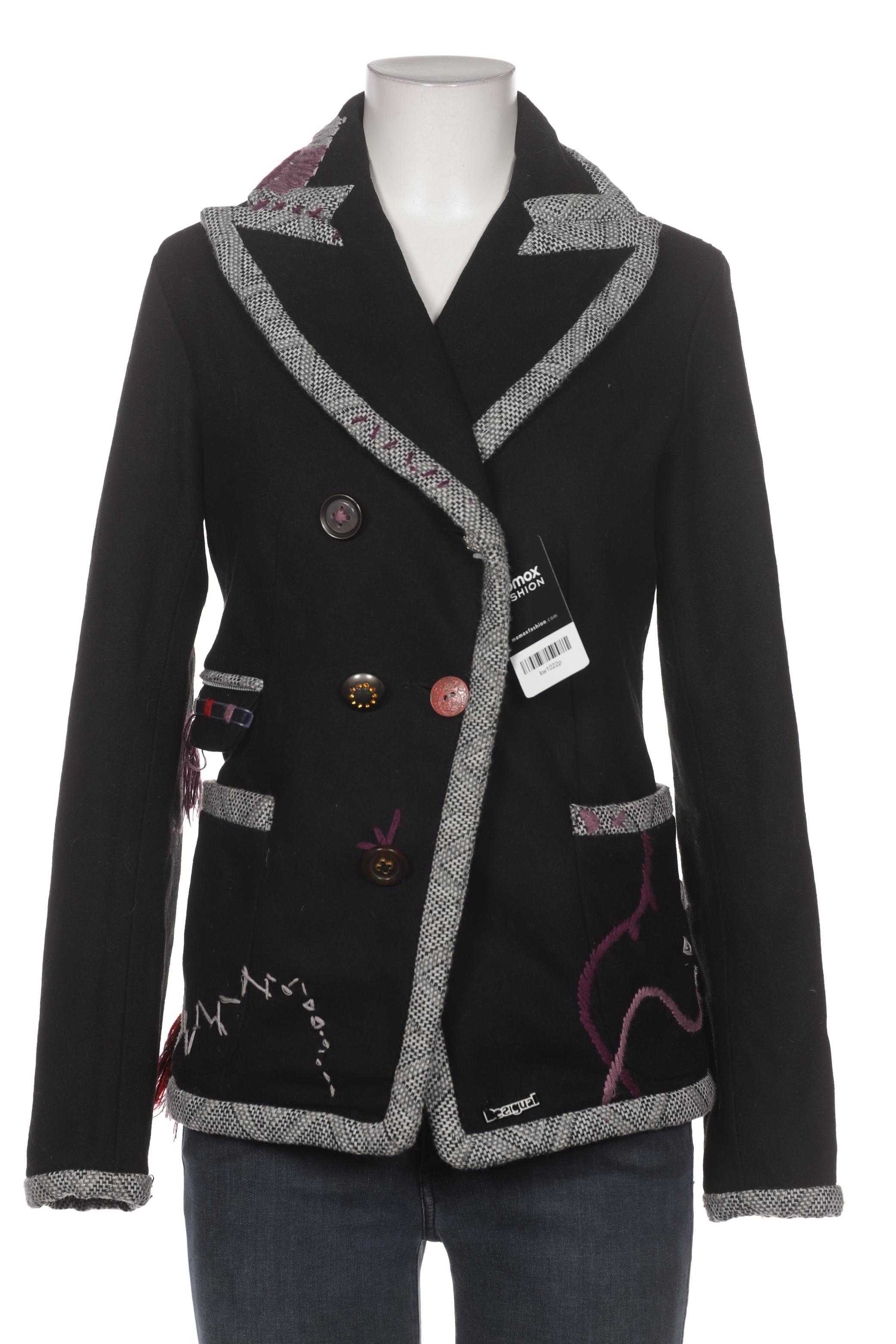 

Desigual Damen Blazer, schwarz, Gr. 38