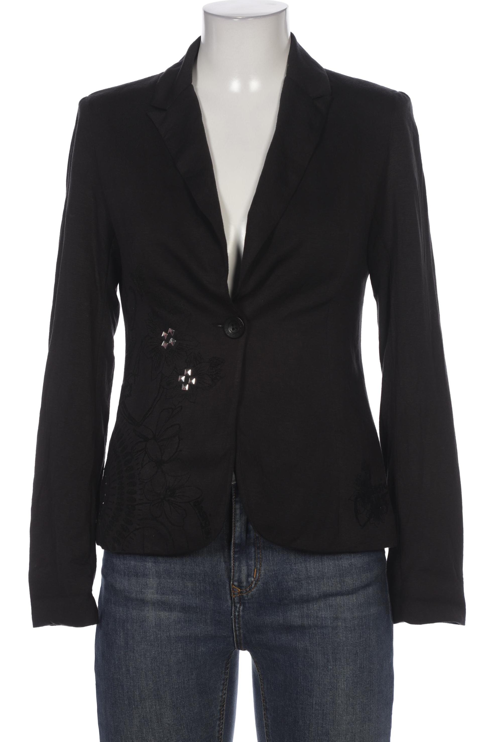 

Desigual Damen Blazer, schwarz, Gr. 38