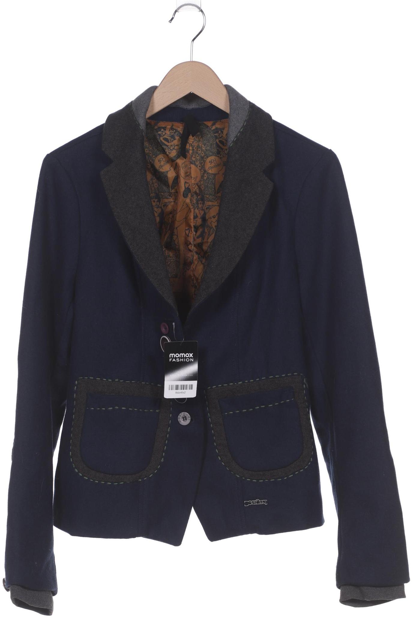 

Desigual Damen Blazer, blau, Gr. 46