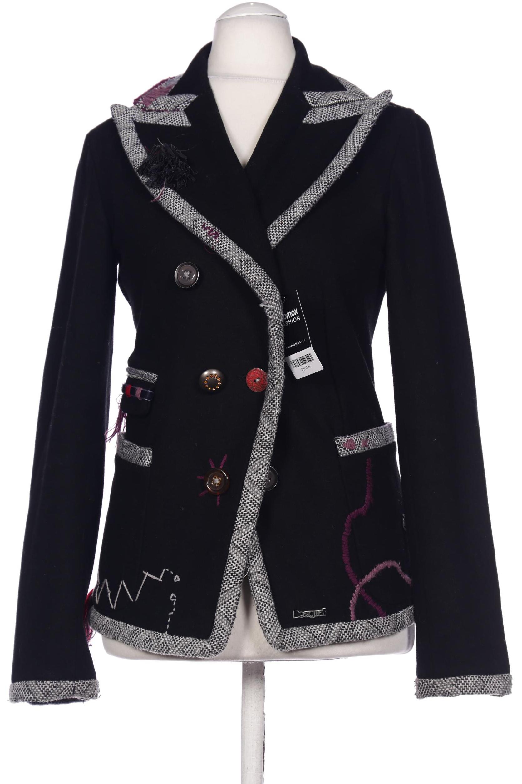 

Desigual Damen Blazer, schwarz, Gr. 38