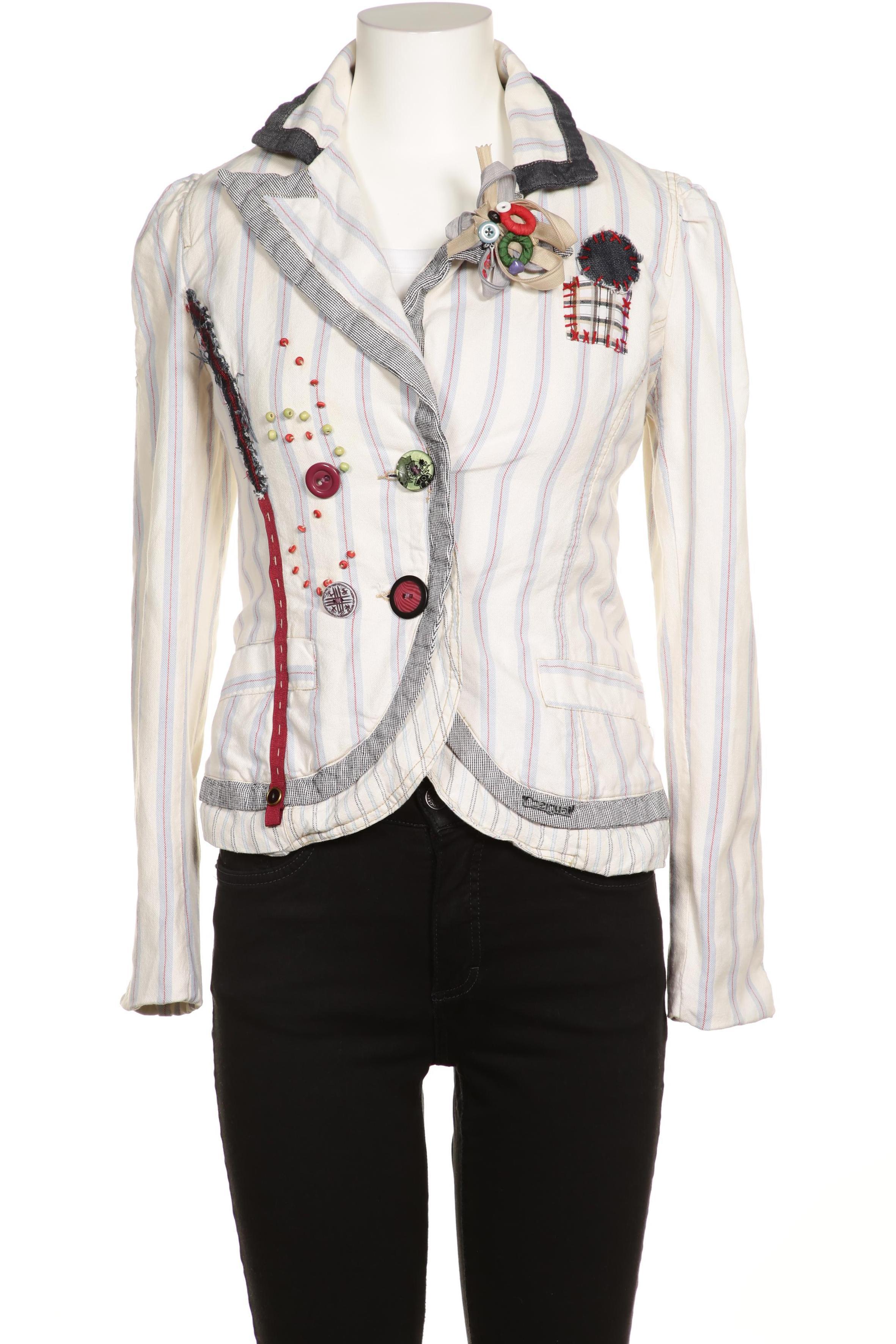 

Desigual Damen Blazer, weiß, Gr. 38