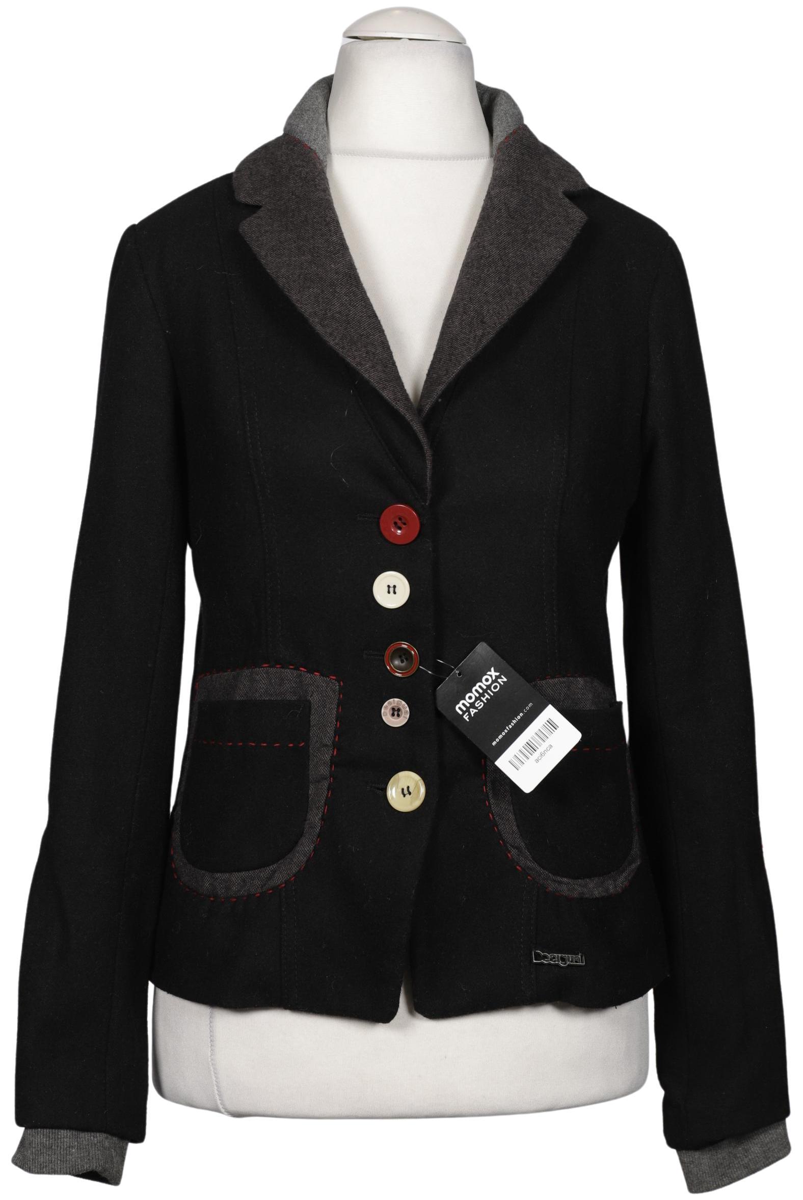 

Desigual Damen Blazer, schwarz, Gr. 38