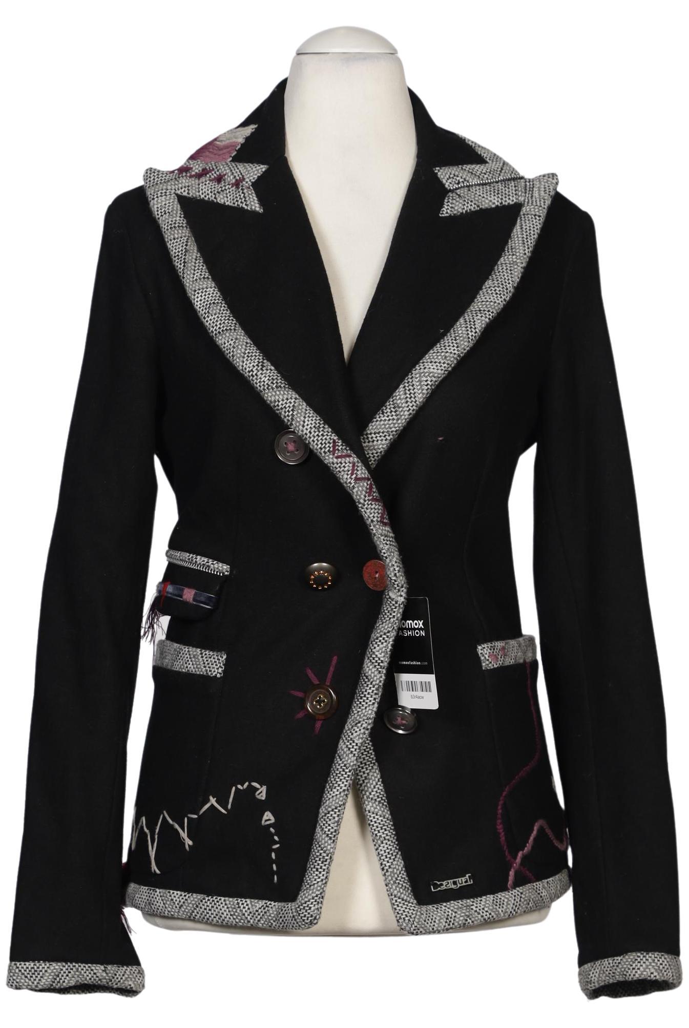 

Desigual Damen Blazer, schwarz, Gr. 38
