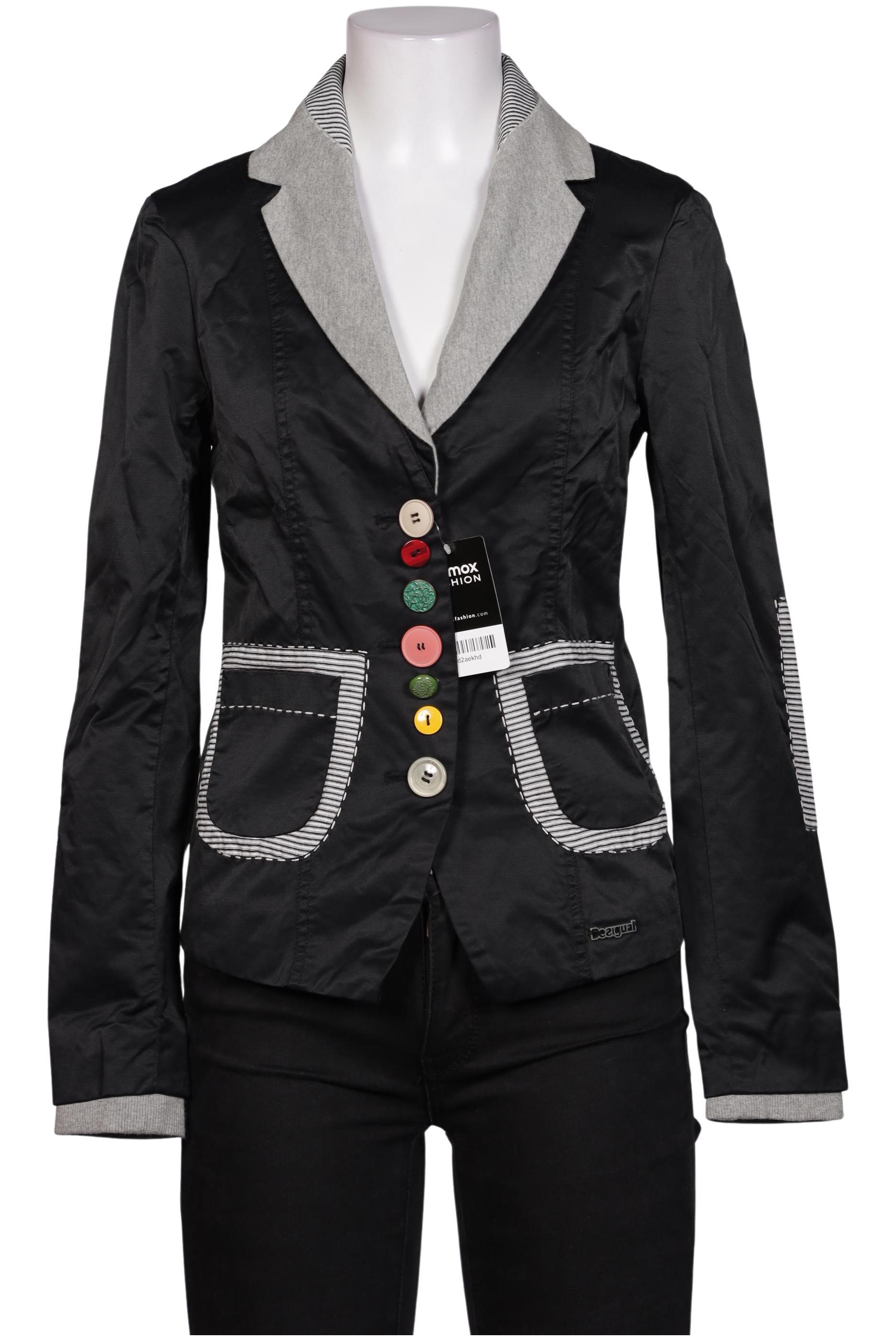 

Desigual Damen Blazer, schwarz, Gr. 36
