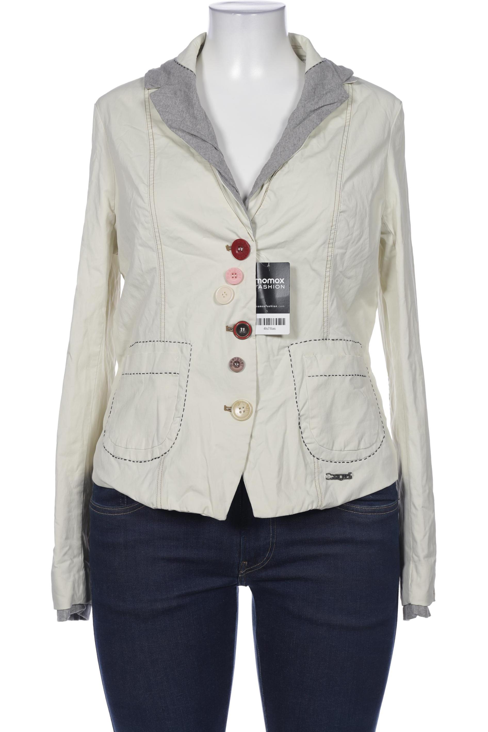 

Desigual Damen Blazer, cremeweiß