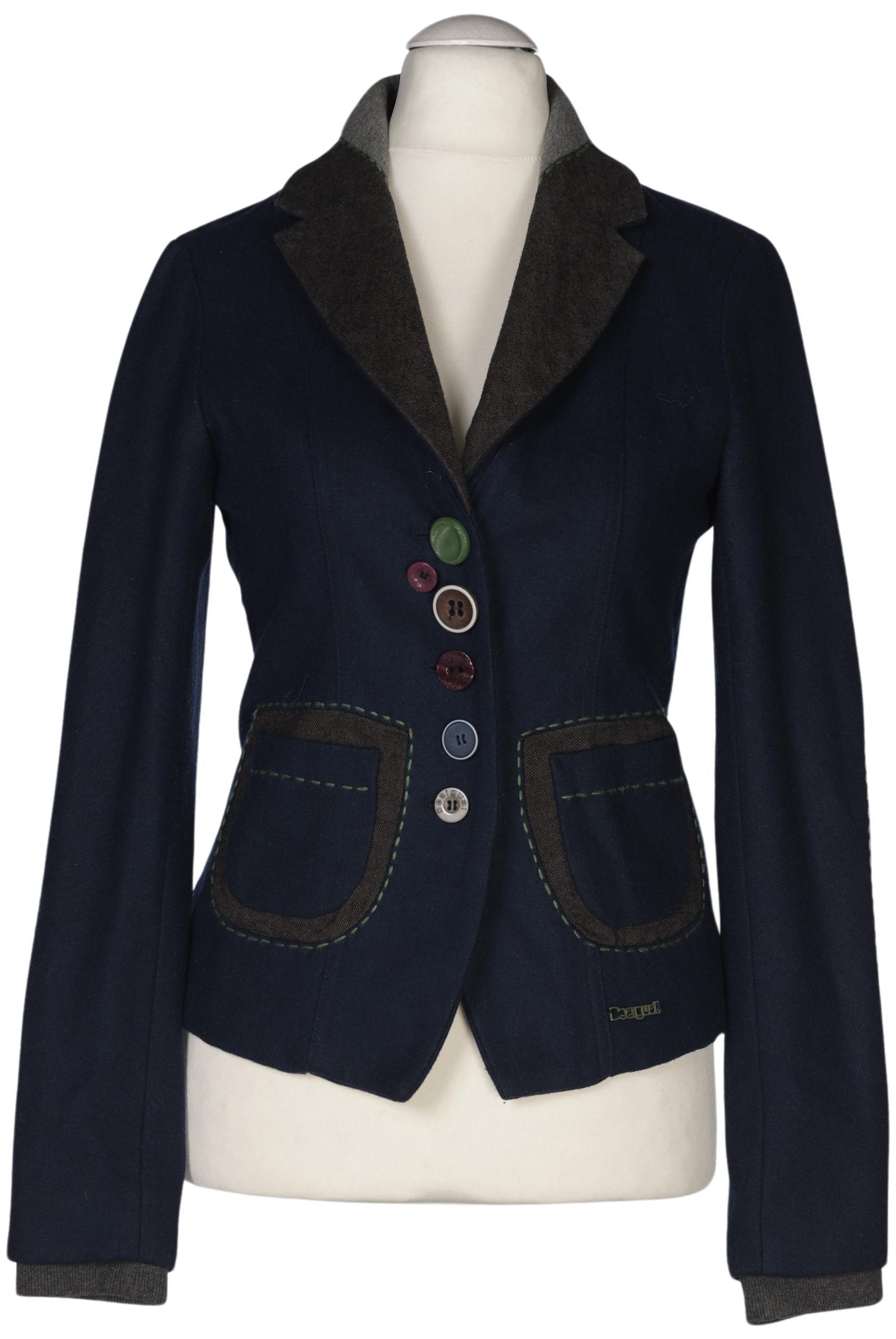 

Desigual Damen Blazer, marineblau, Gr. 38