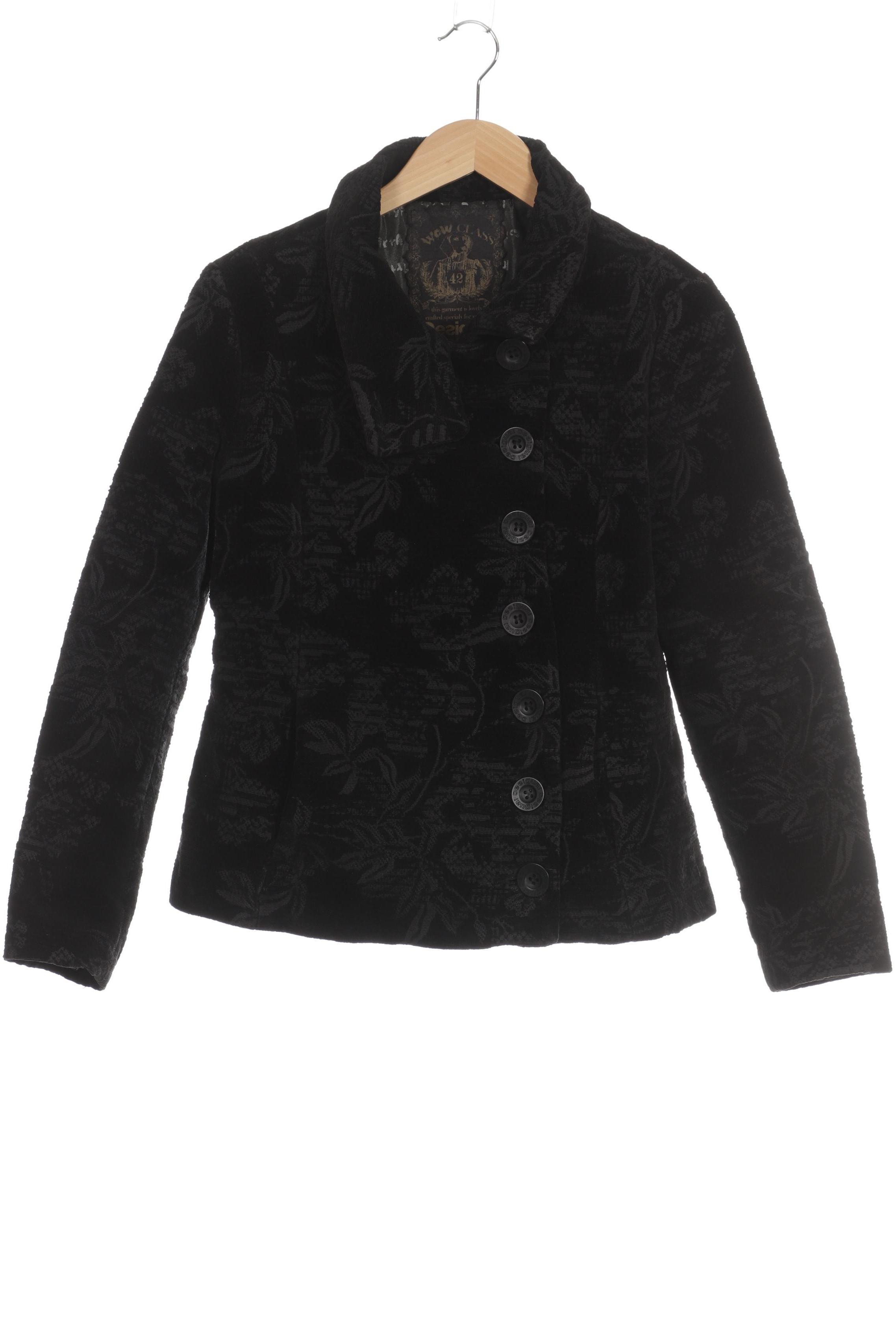 

Desigual Damen Blazer, schwarz, Gr. 42
