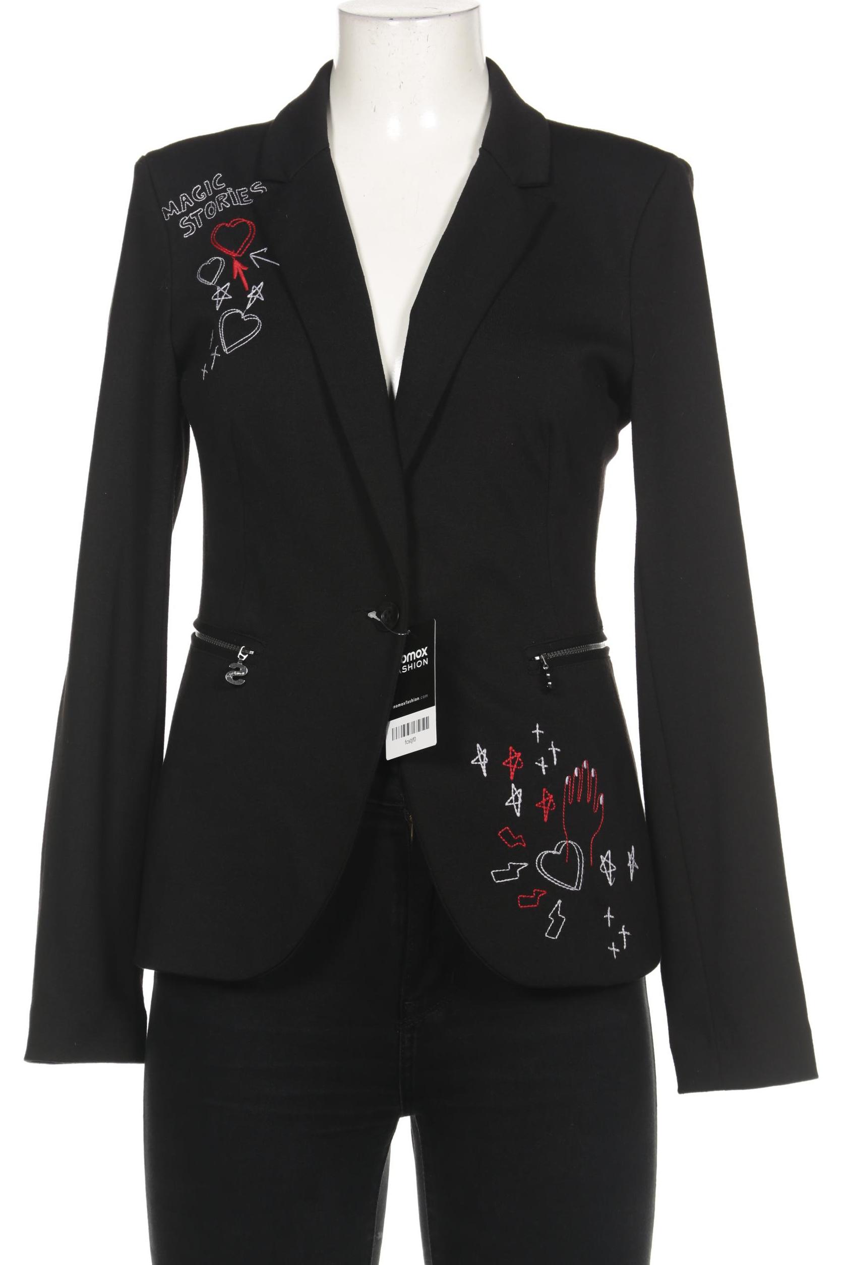 

Desigual Damen Blazer, schwarz, Gr. 40