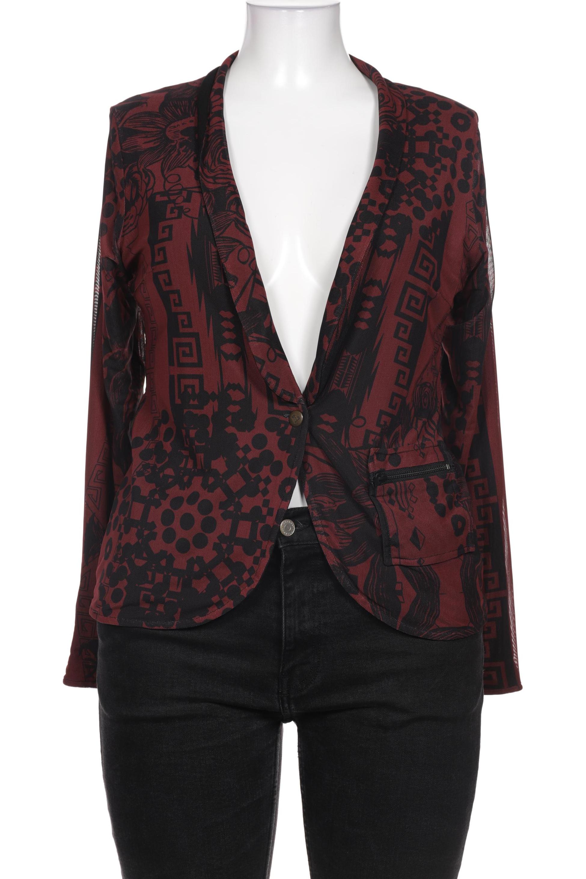 

Desigual Damen Blazer, bordeaux, Gr. 42