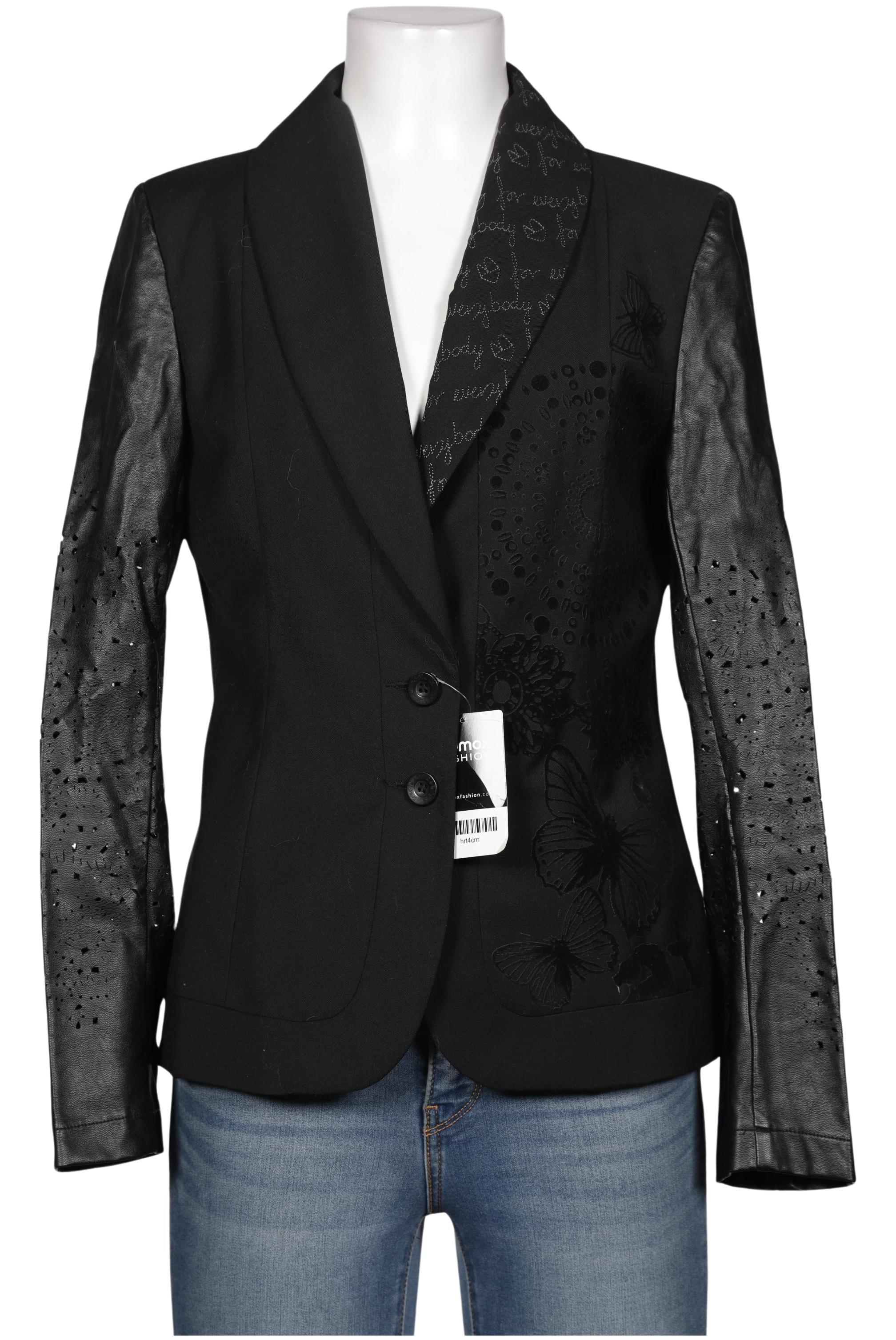 

Desigual Damen Blazer, schwarz, Gr. 40