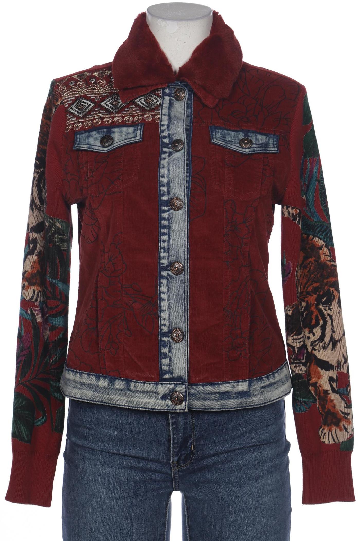 

Desigual Damen Blazer, bordeaux, Gr. 40