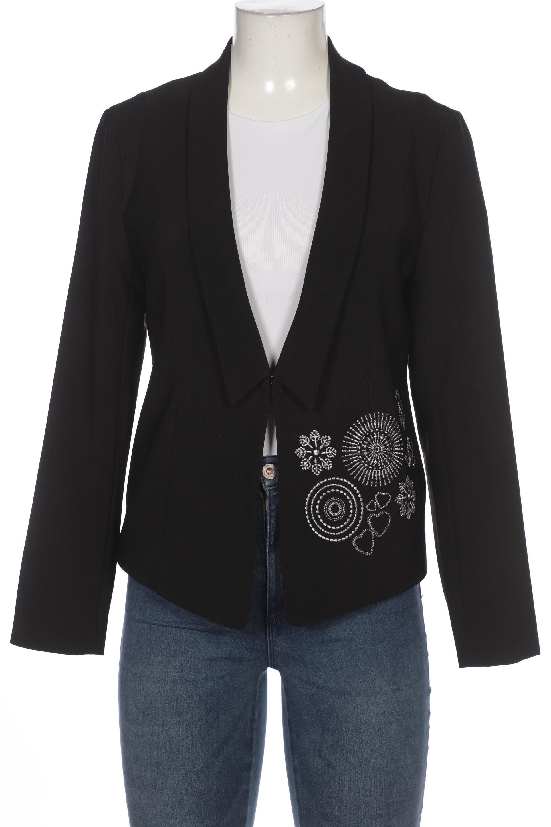 

Desigual Damen Blazer, schwarz, Gr. 38
