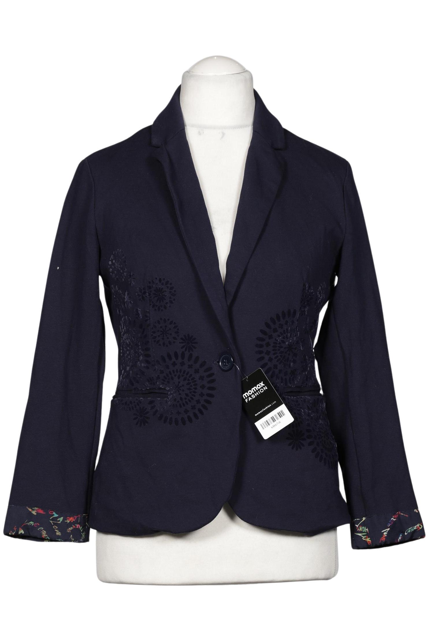 

Desigual Damen Blazer, marineblau, Gr. 42