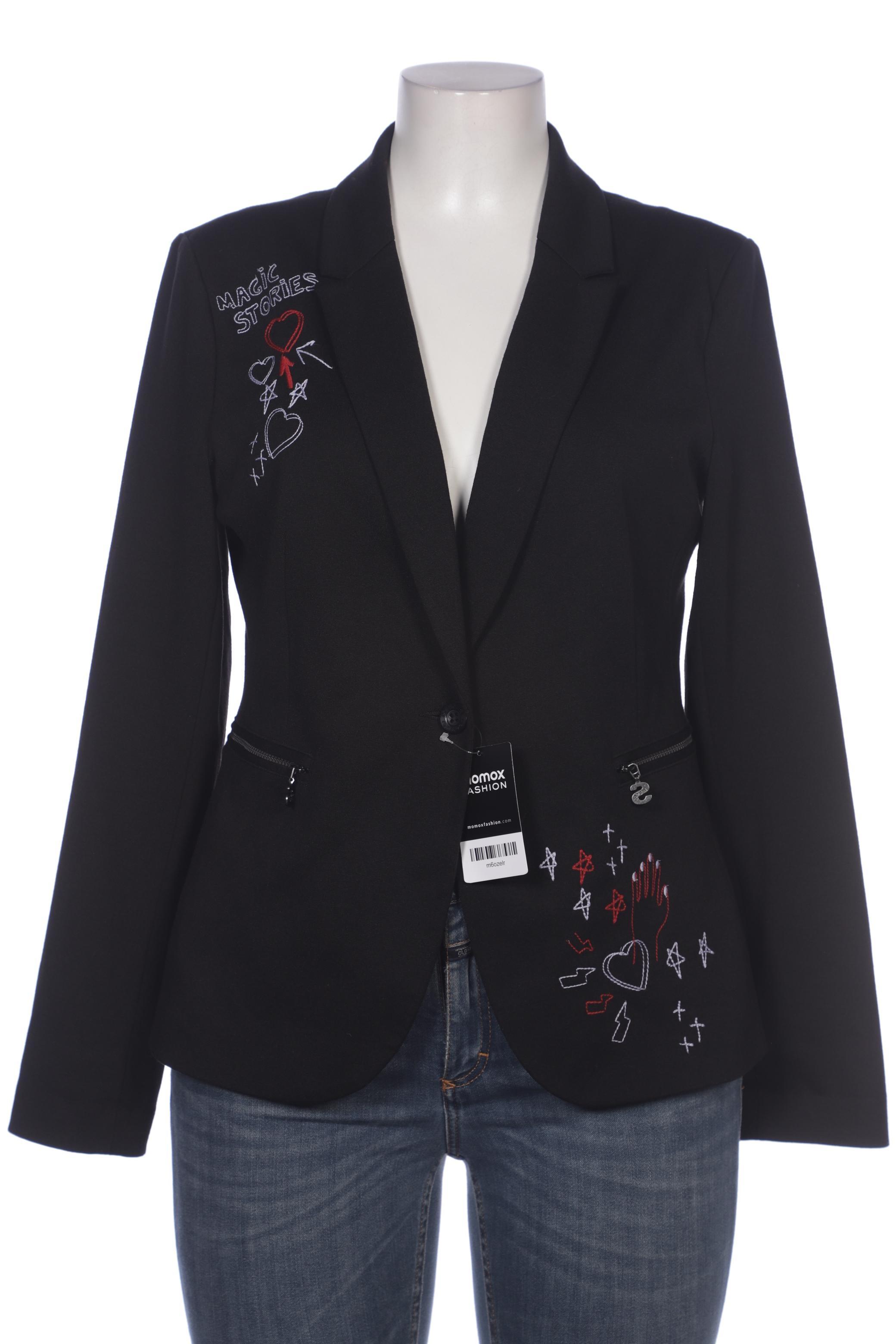 

Desigual Damen Blazer, schwarz, Gr. 44