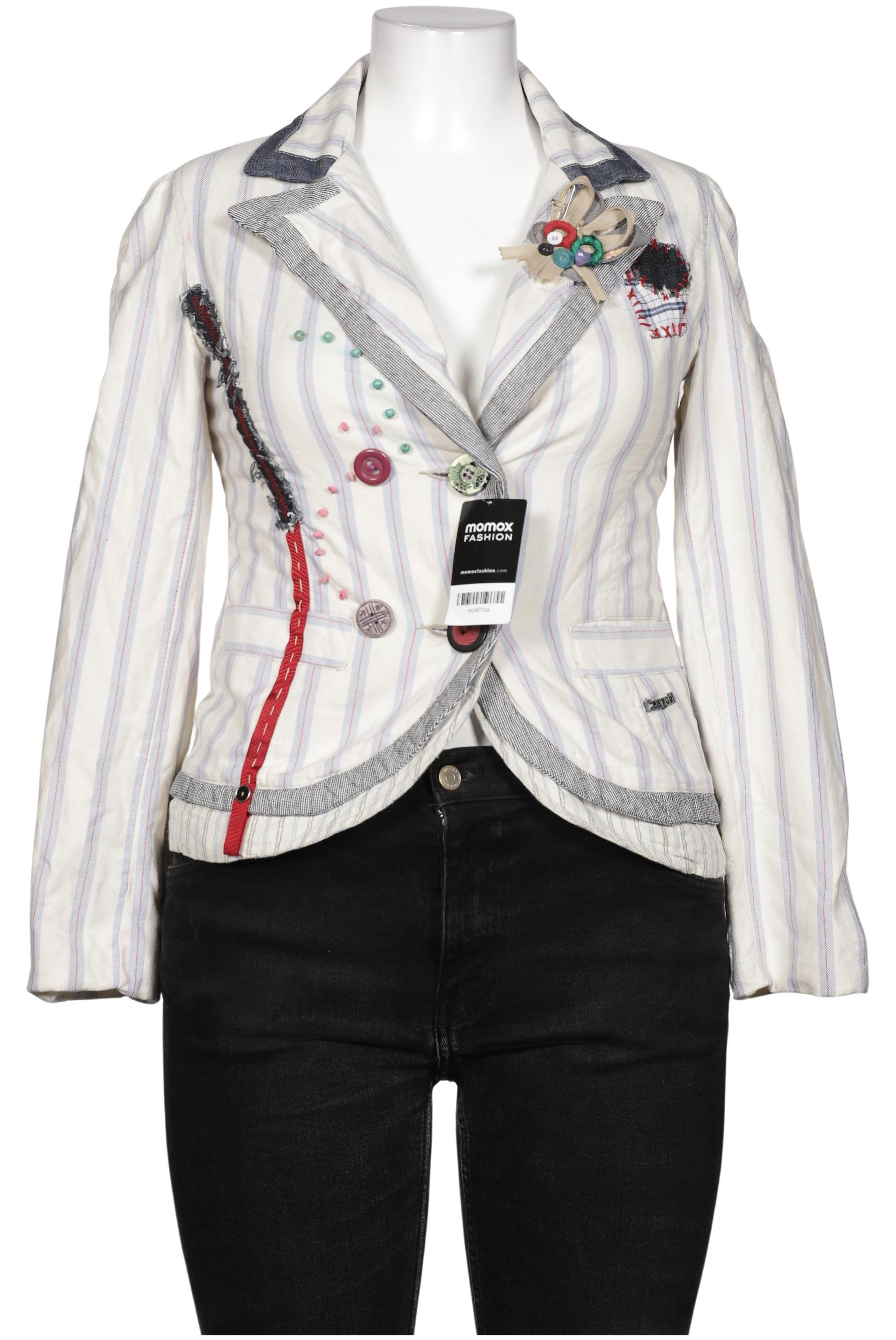 

Desigual Damen Blazer, cremeweiß, Gr. 42