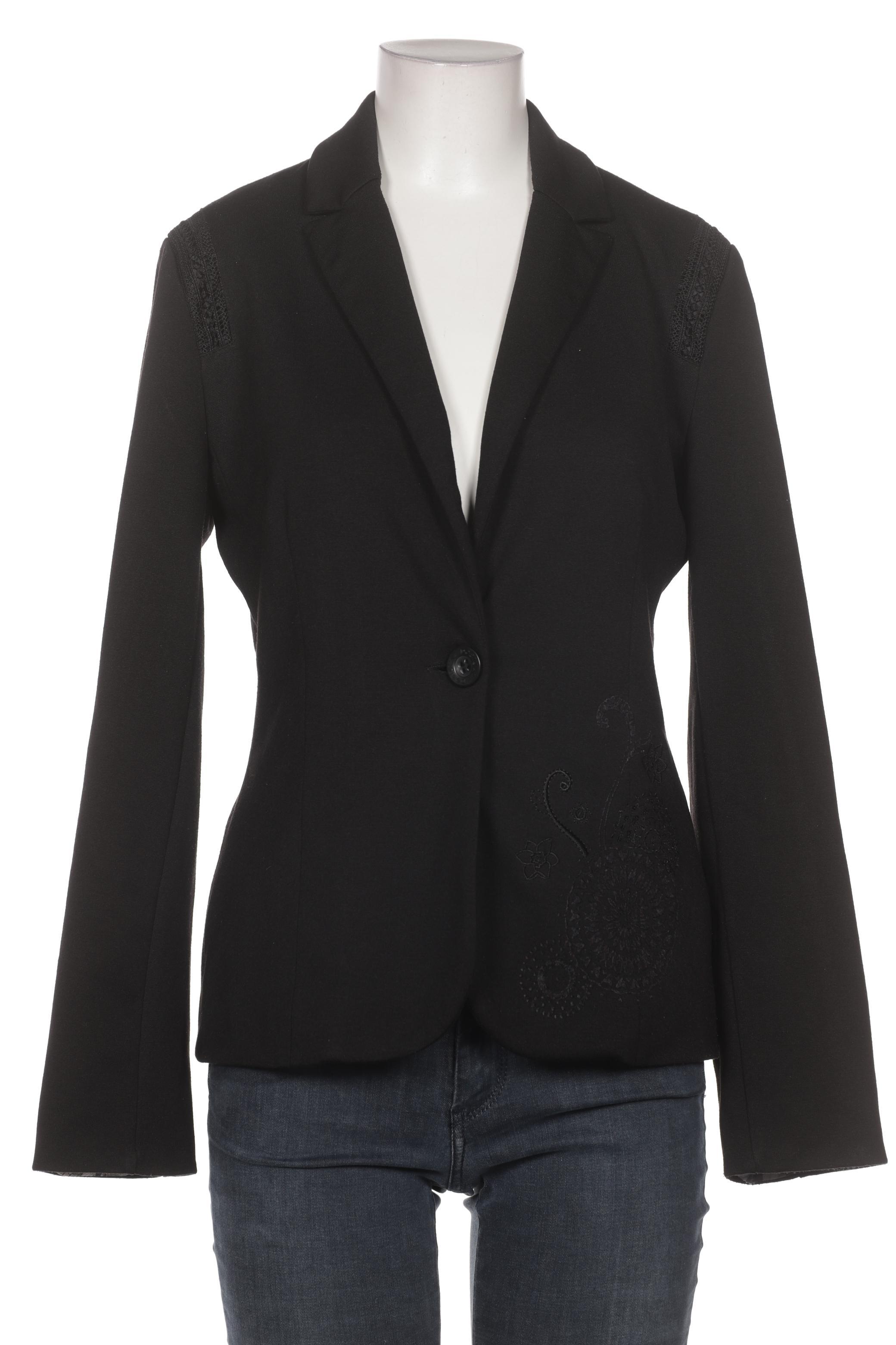 

Desigual Damen Blazer, schwarz, Gr. 38