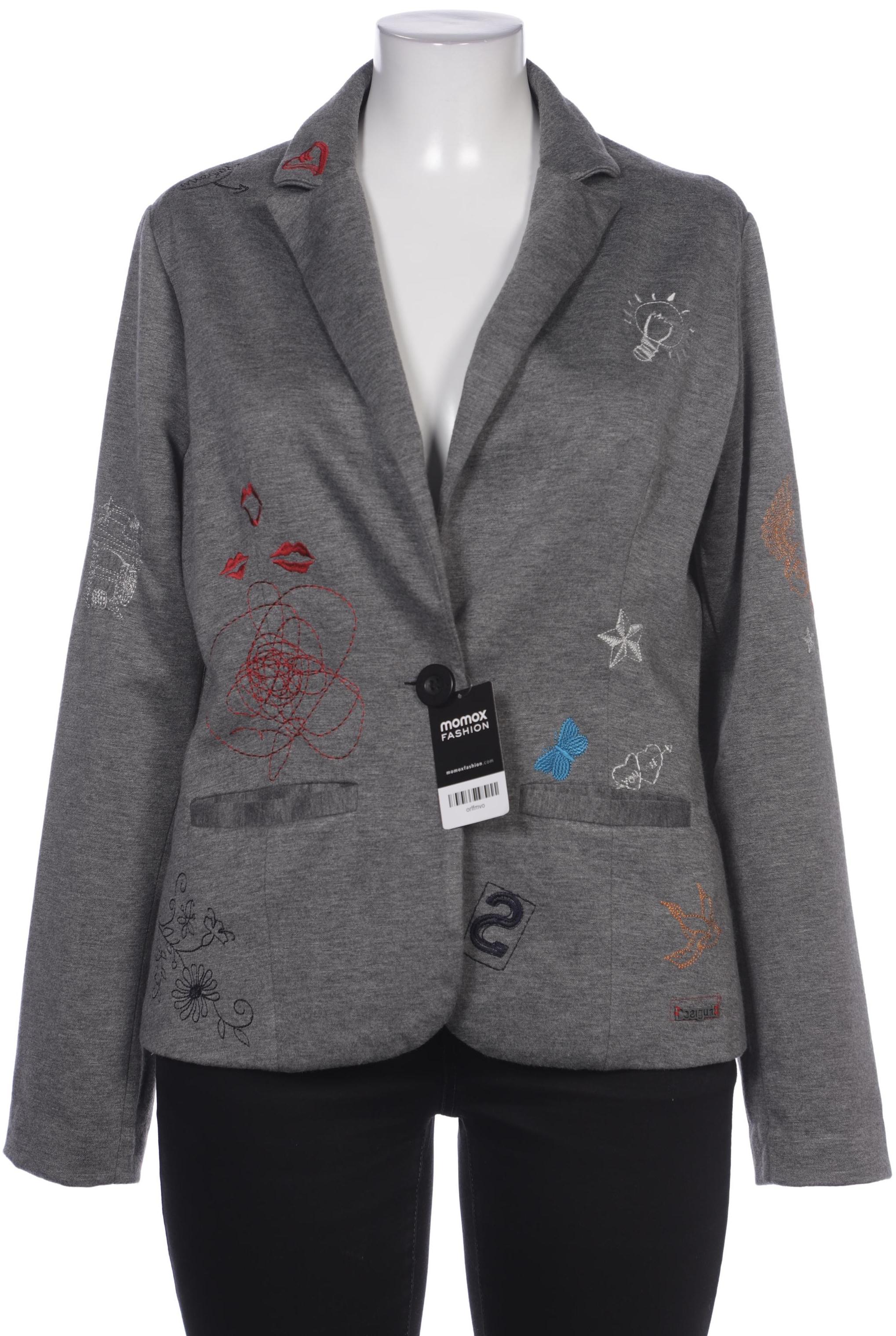 

Desigual Damen Blazer, grau, Gr. 46