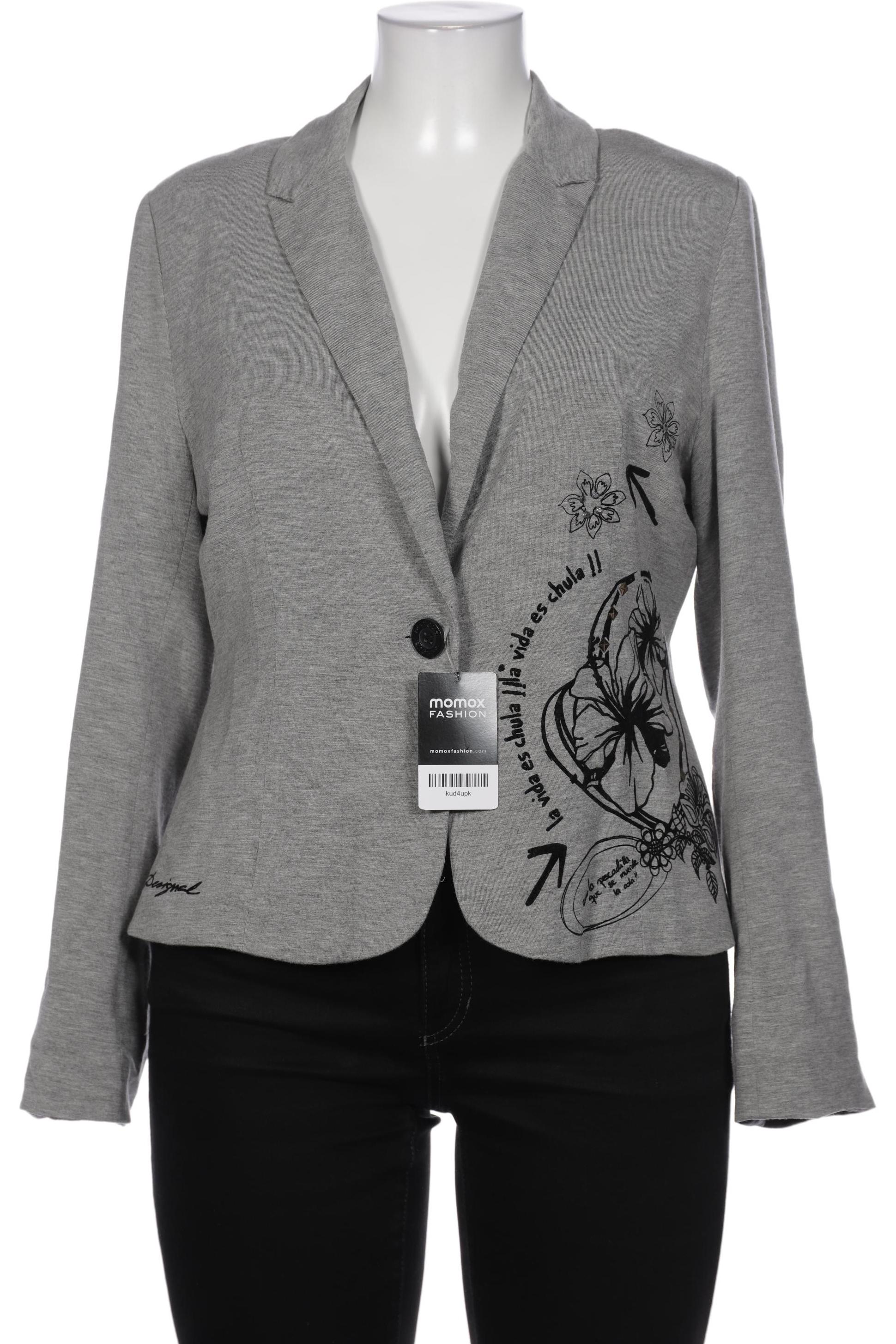 

Desigual Damen Blazer, grau, Gr. 44