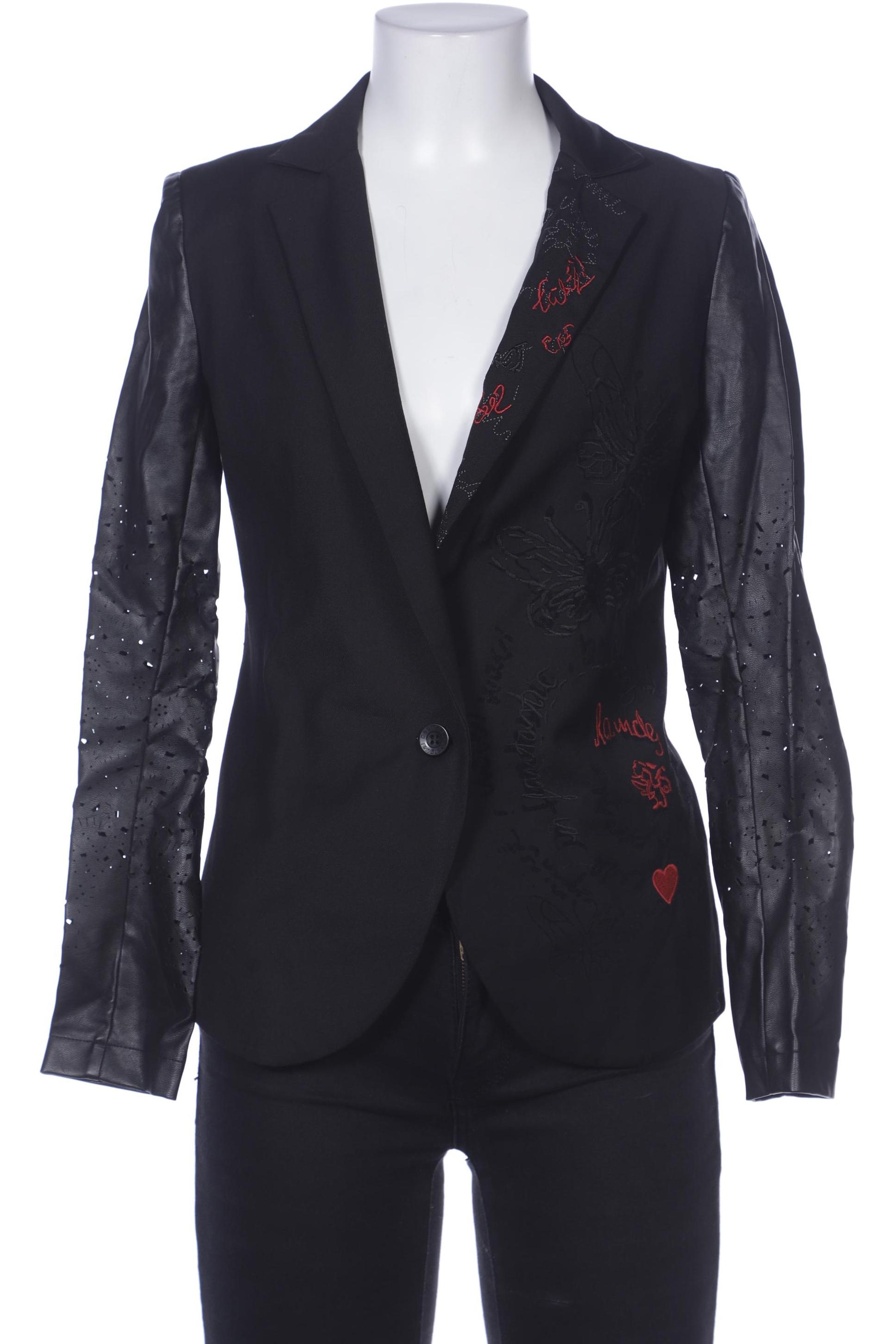 

Desigual Damen Blazer, schwarz, Gr. 36