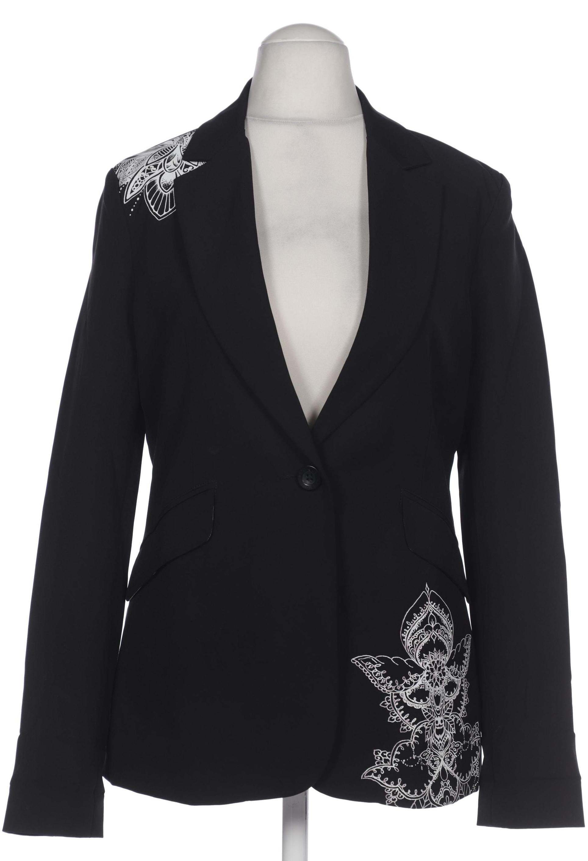 

Desigual Damen Blazer, schwarz, Gr. 38