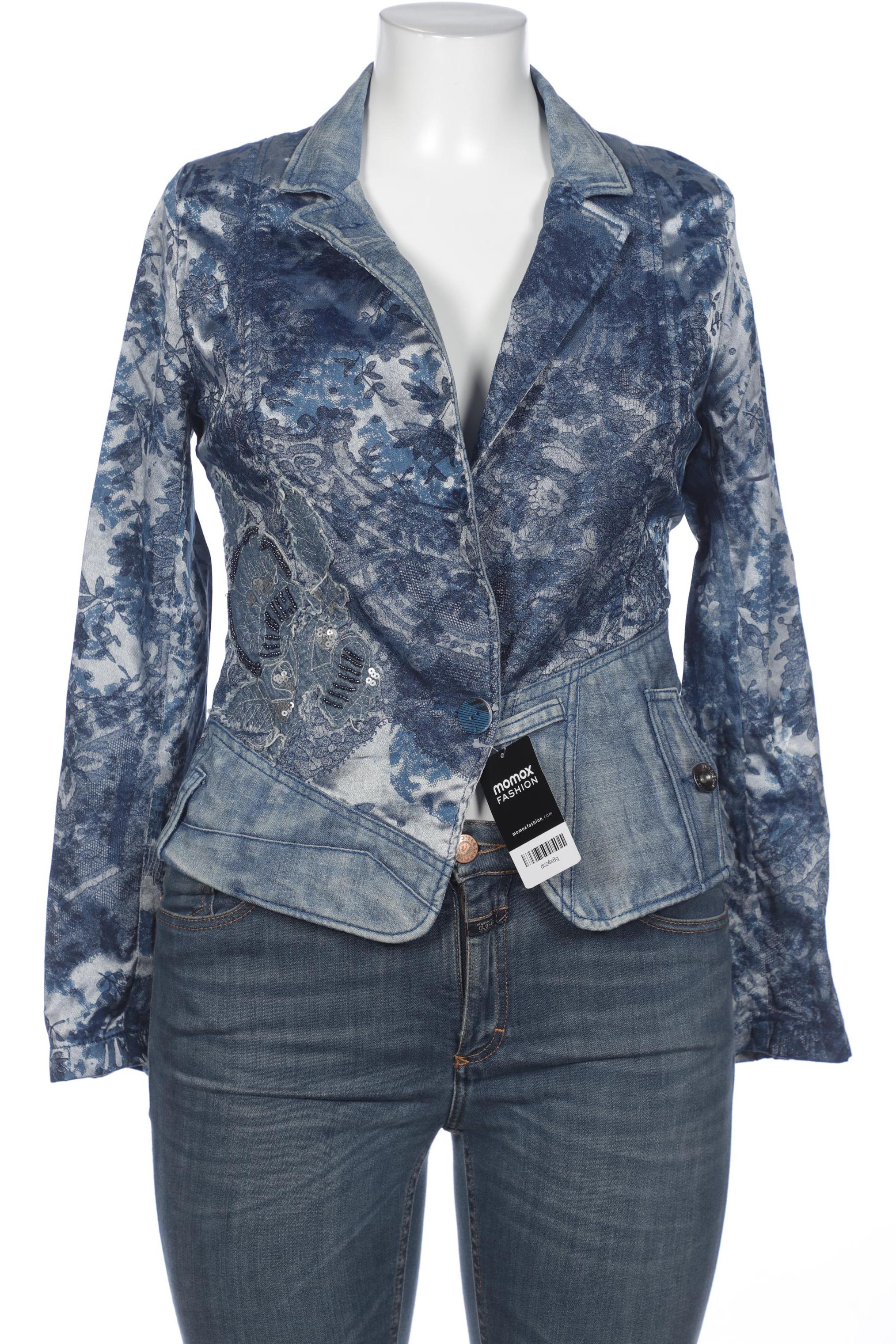 

Desigual Damen Blazer, blau, Gr. 38