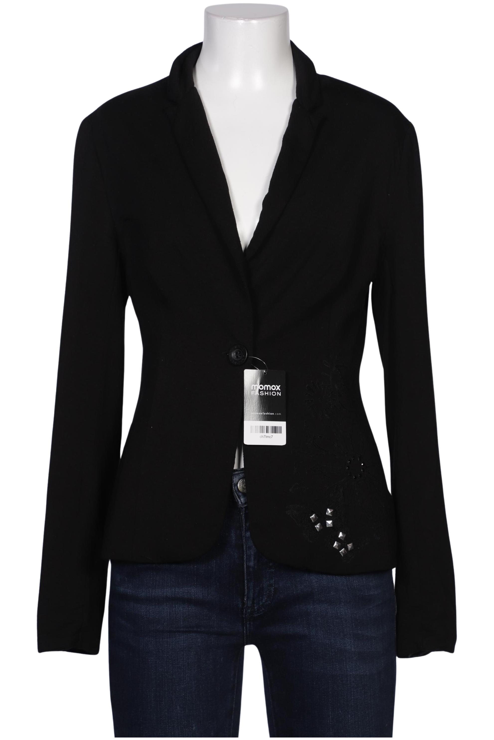 

Desigual Damen Blazer, schwarz, Gr. 38