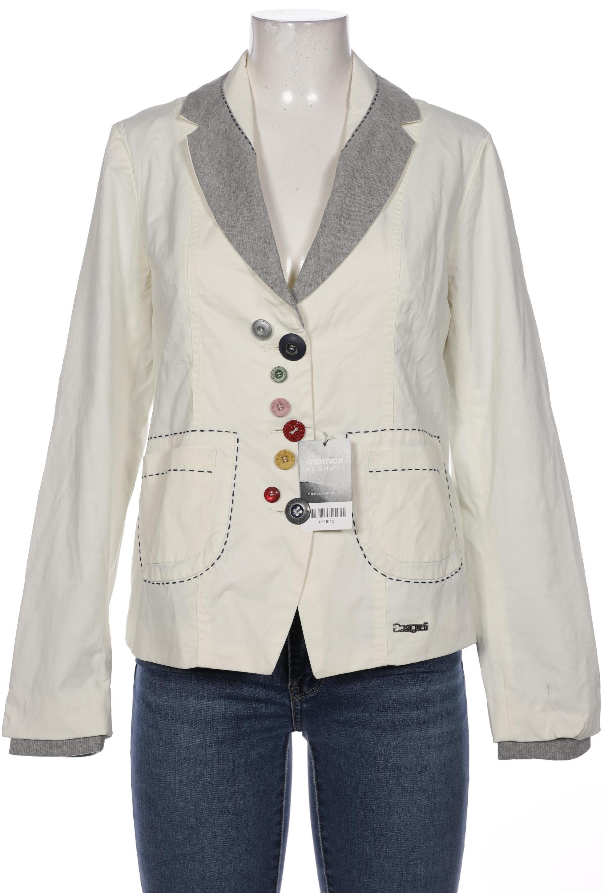 

Desigual Damen Blazer, cremeweiß, Gr. 42