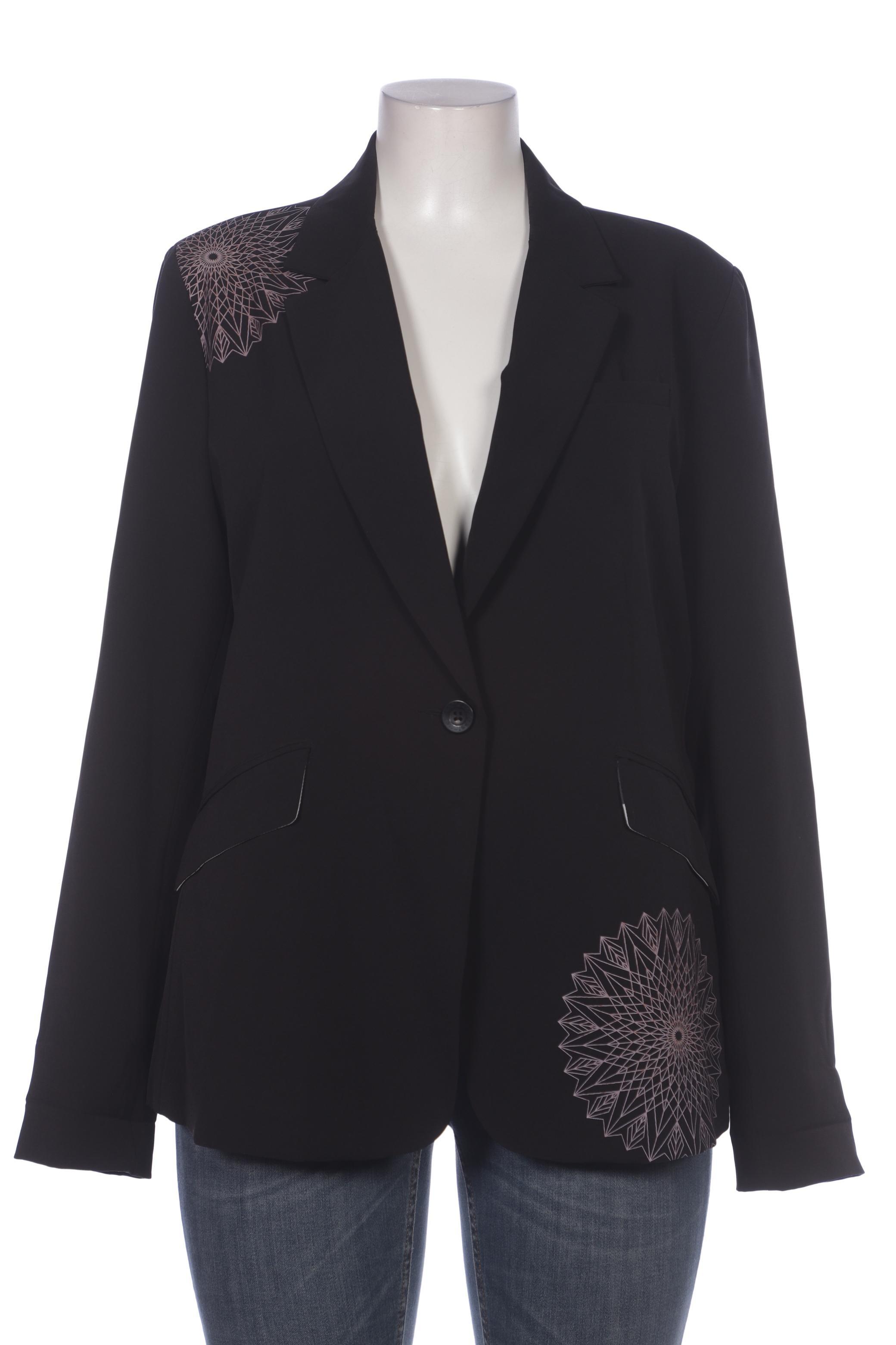 

Desigual Damen Blazer, schwarz, Gr. 46