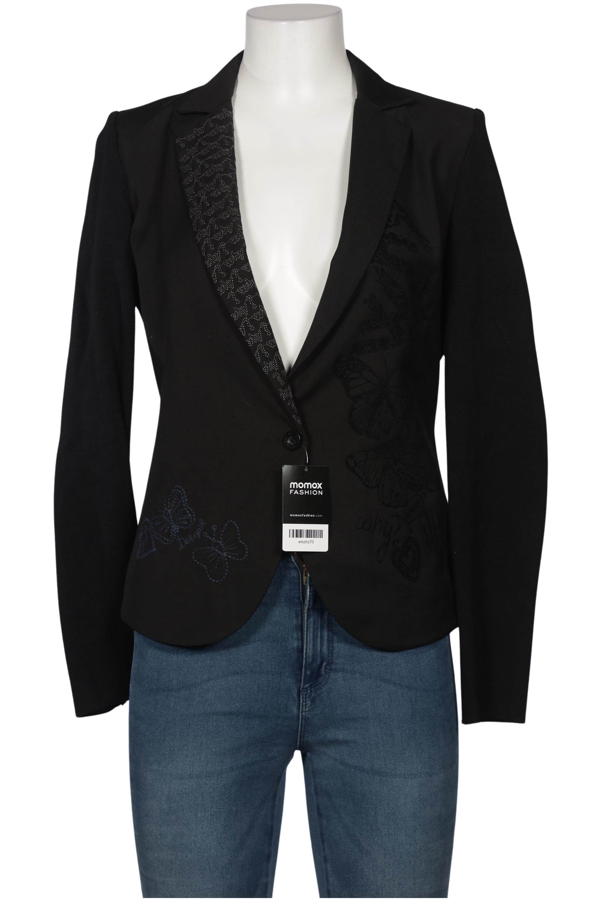 

Desigual Damen Blazer, schwarz, Gr. 40