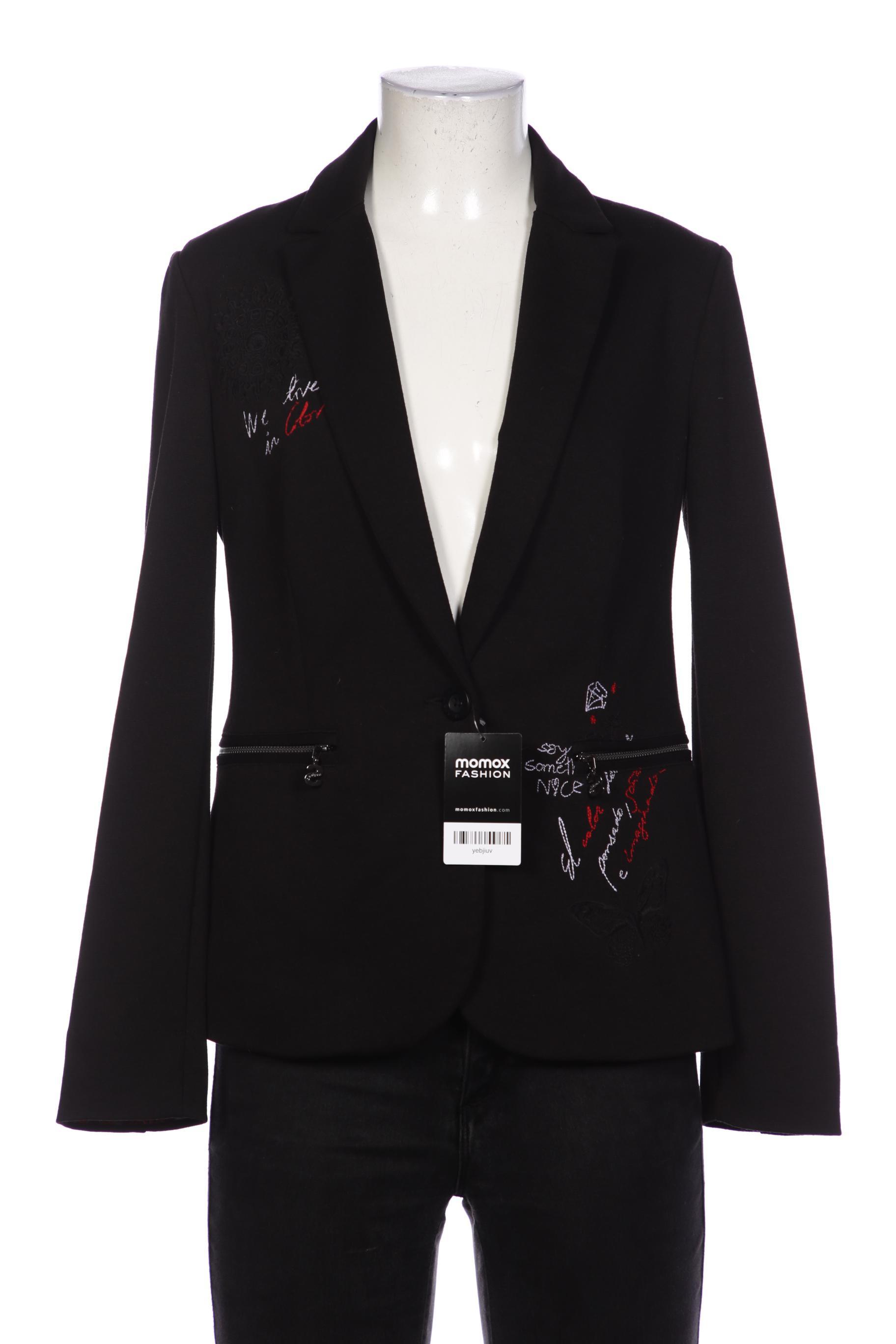 

Desigual Damen Blazer, schwarz, Gr. 36