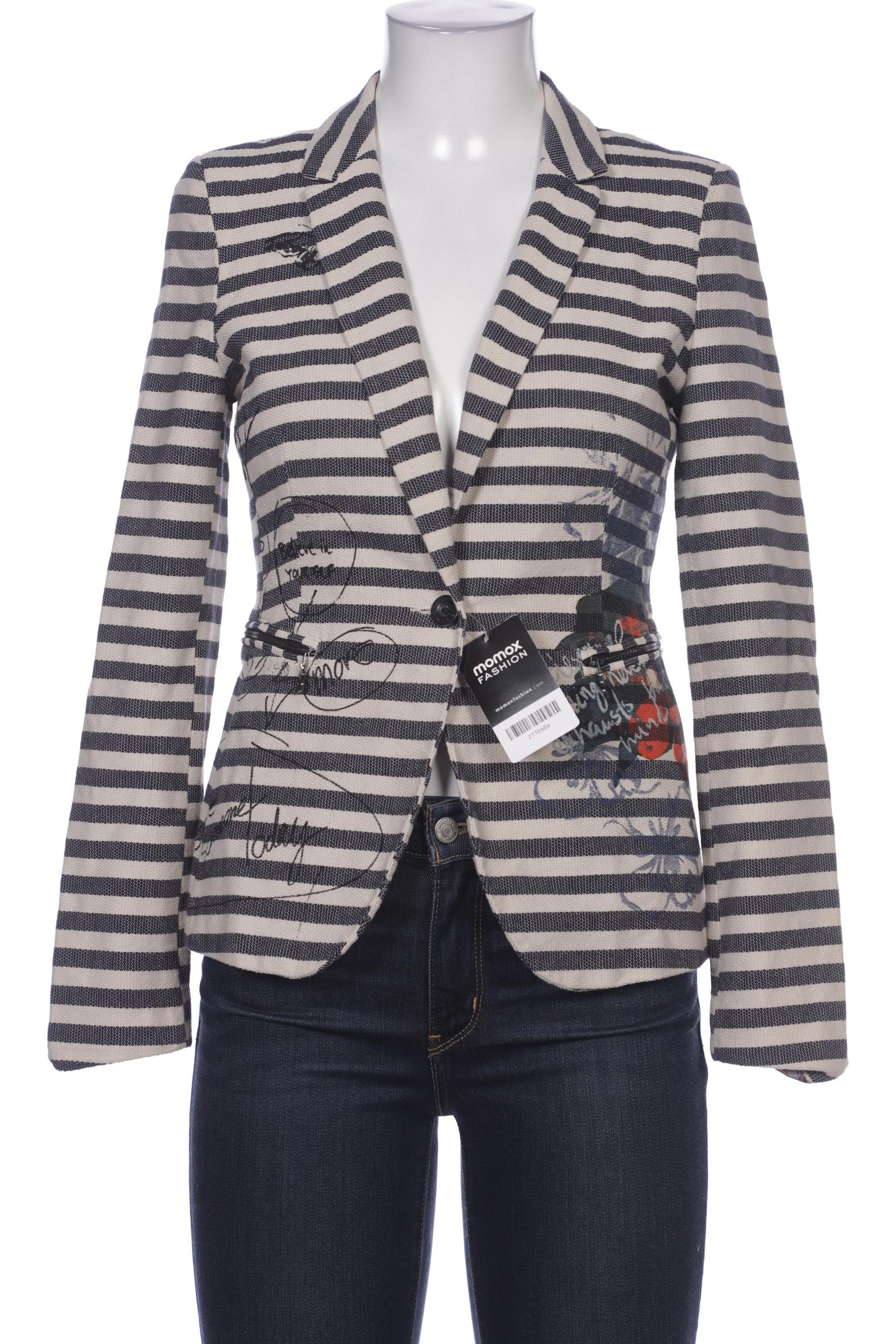 

Desigual Damen Blazer, marineblau, Gr. 38