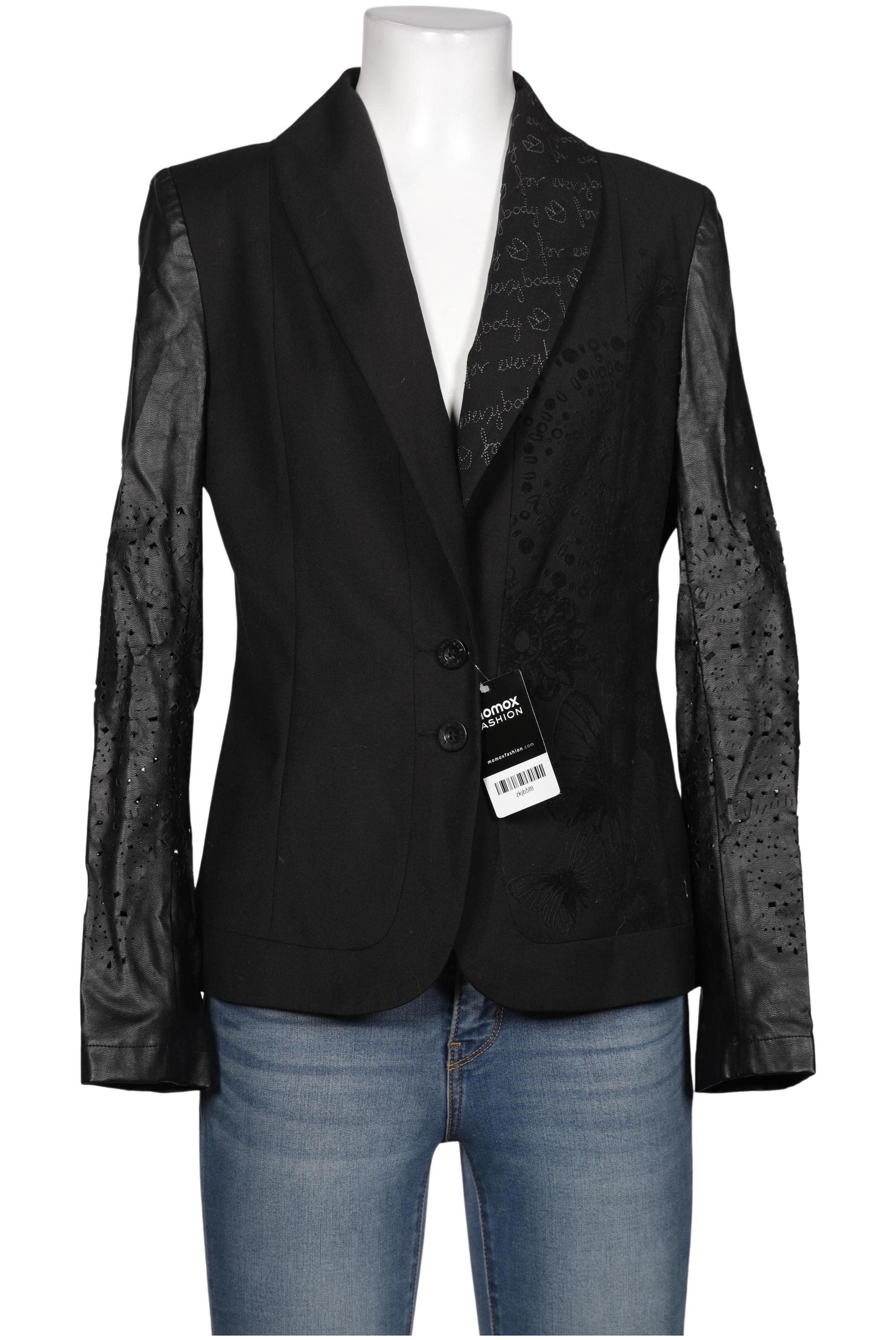 

Desigual Damen Blazer, schwarz, Gr. 40