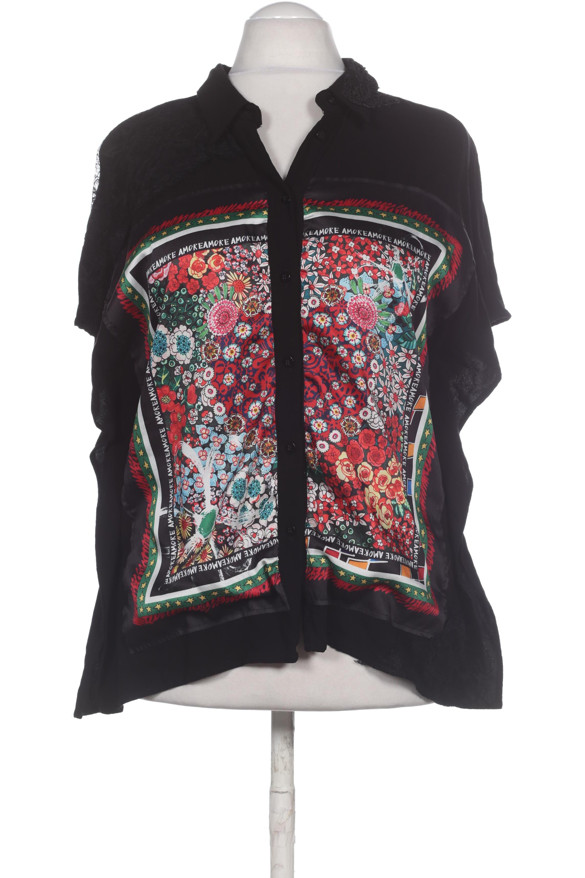 

Desigual Damen Bluse, schwarz, Gr.