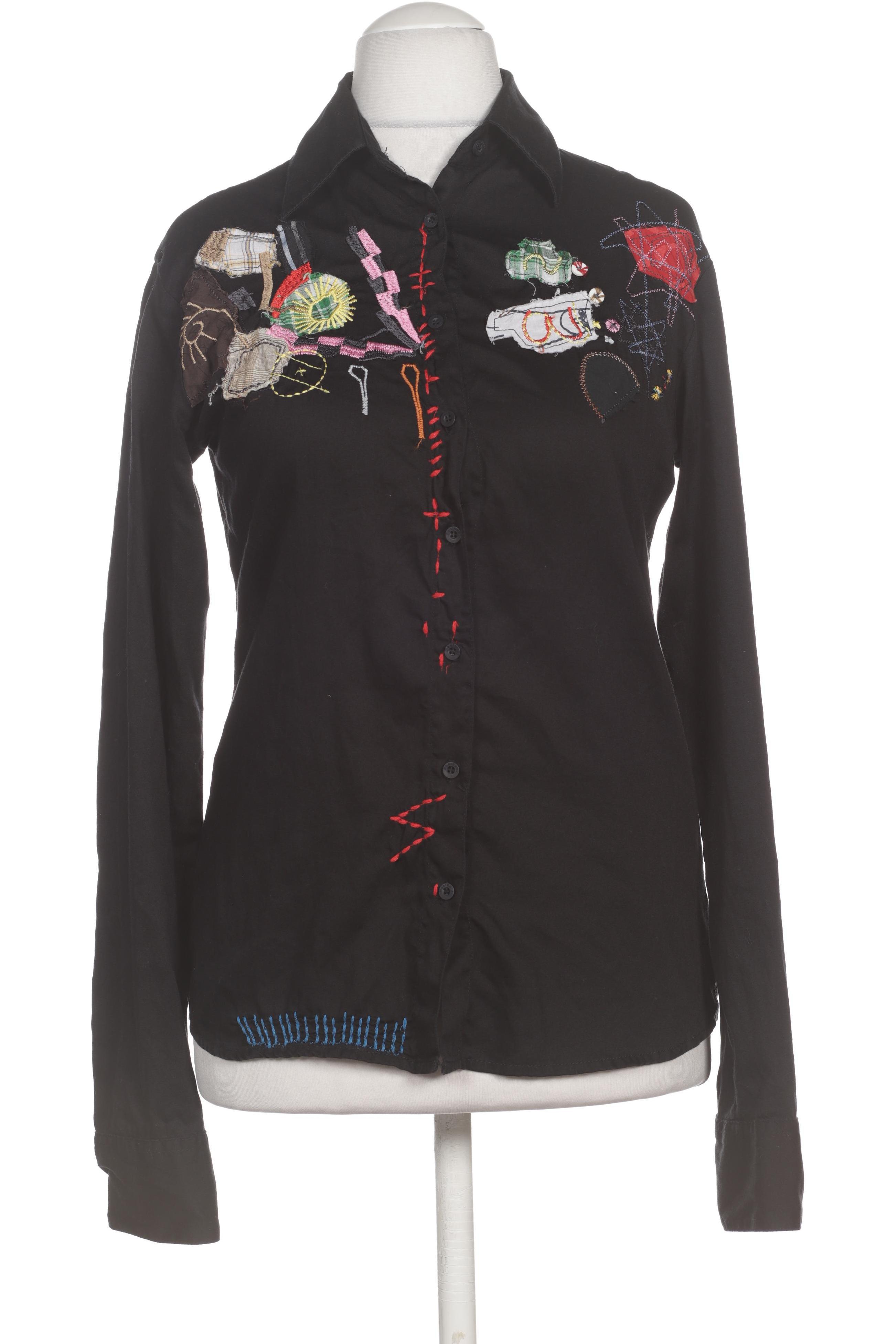 

Desigual Damen Bluse, schwarz, Gr. 38
