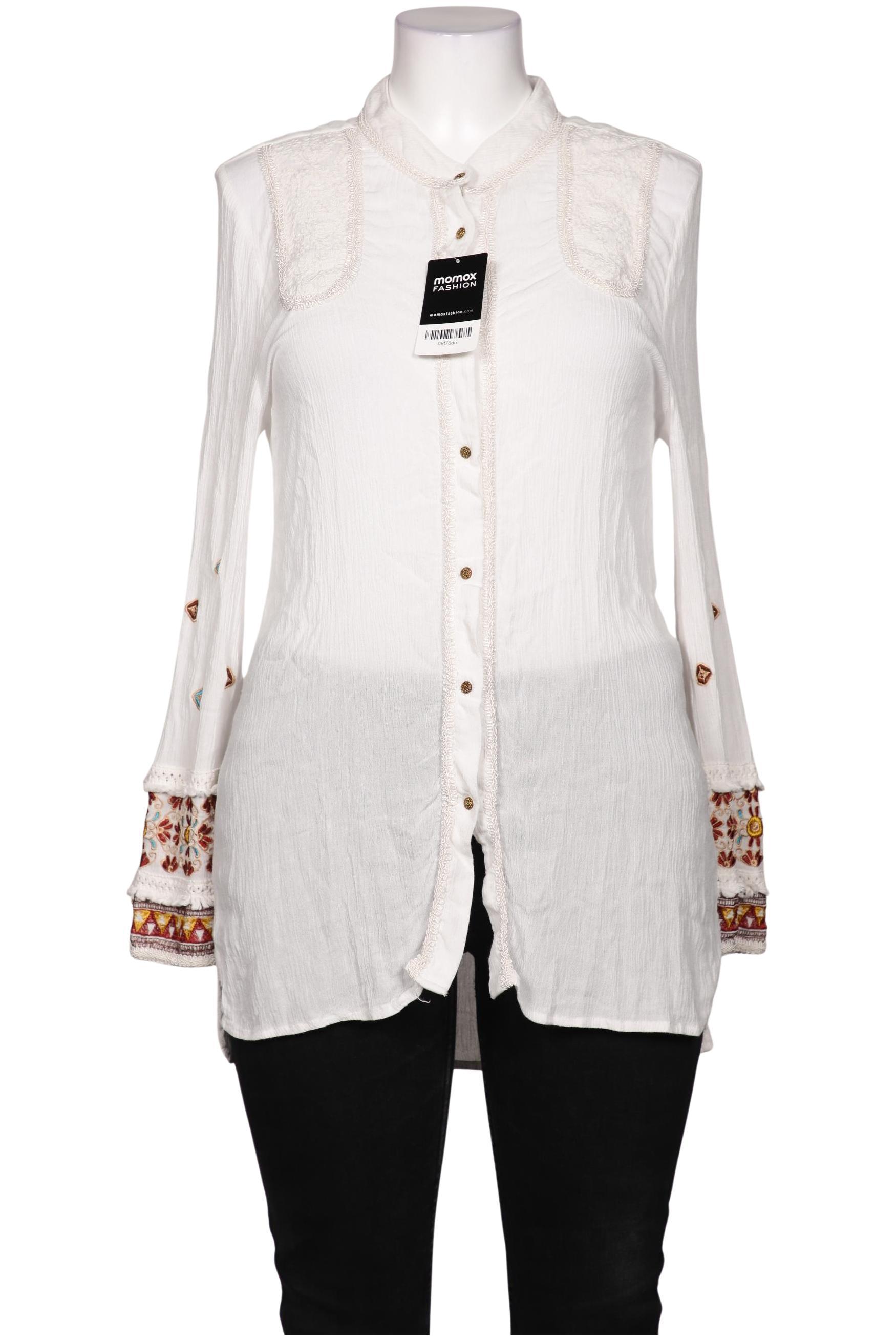 

Desigual Damen Bluse, cremeweiß, Gr. 46