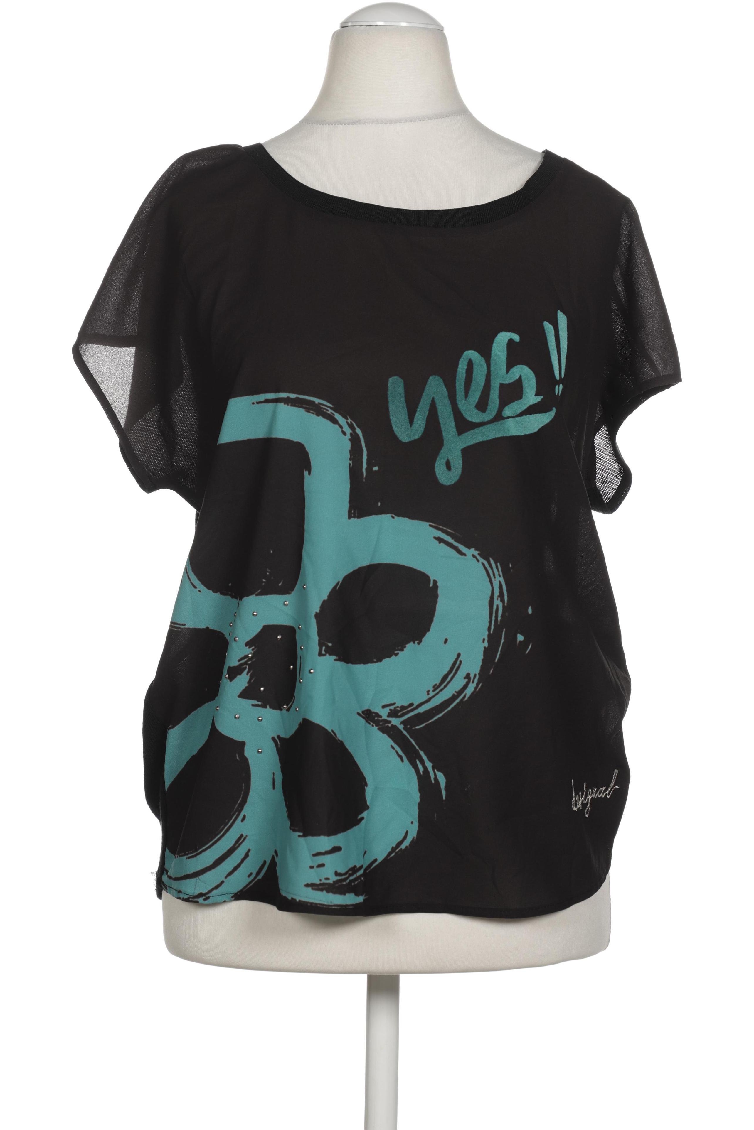 

Desigual Damen Bluse, schwarz, Gr.