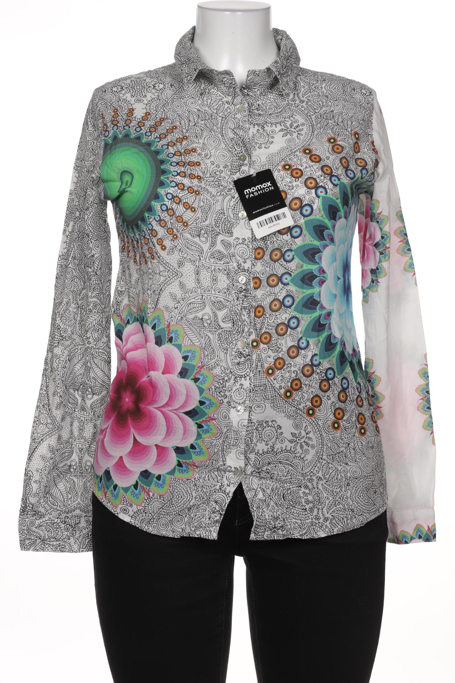 

Desigual Damen Bluse, weiß, Gr. 44