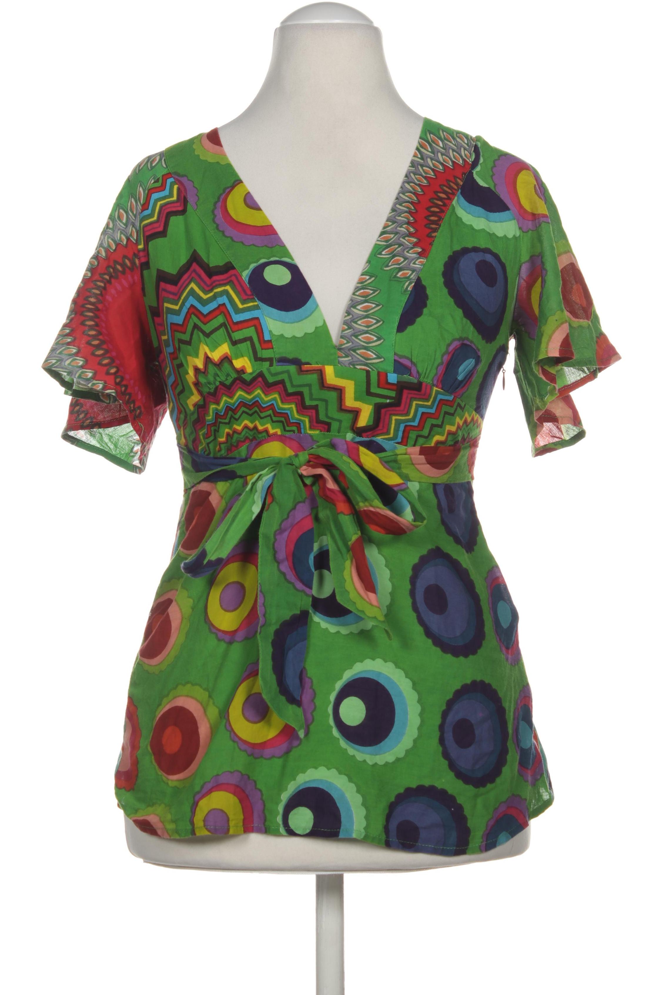 

Desigual Damen Bluse, grün, Gr. 38