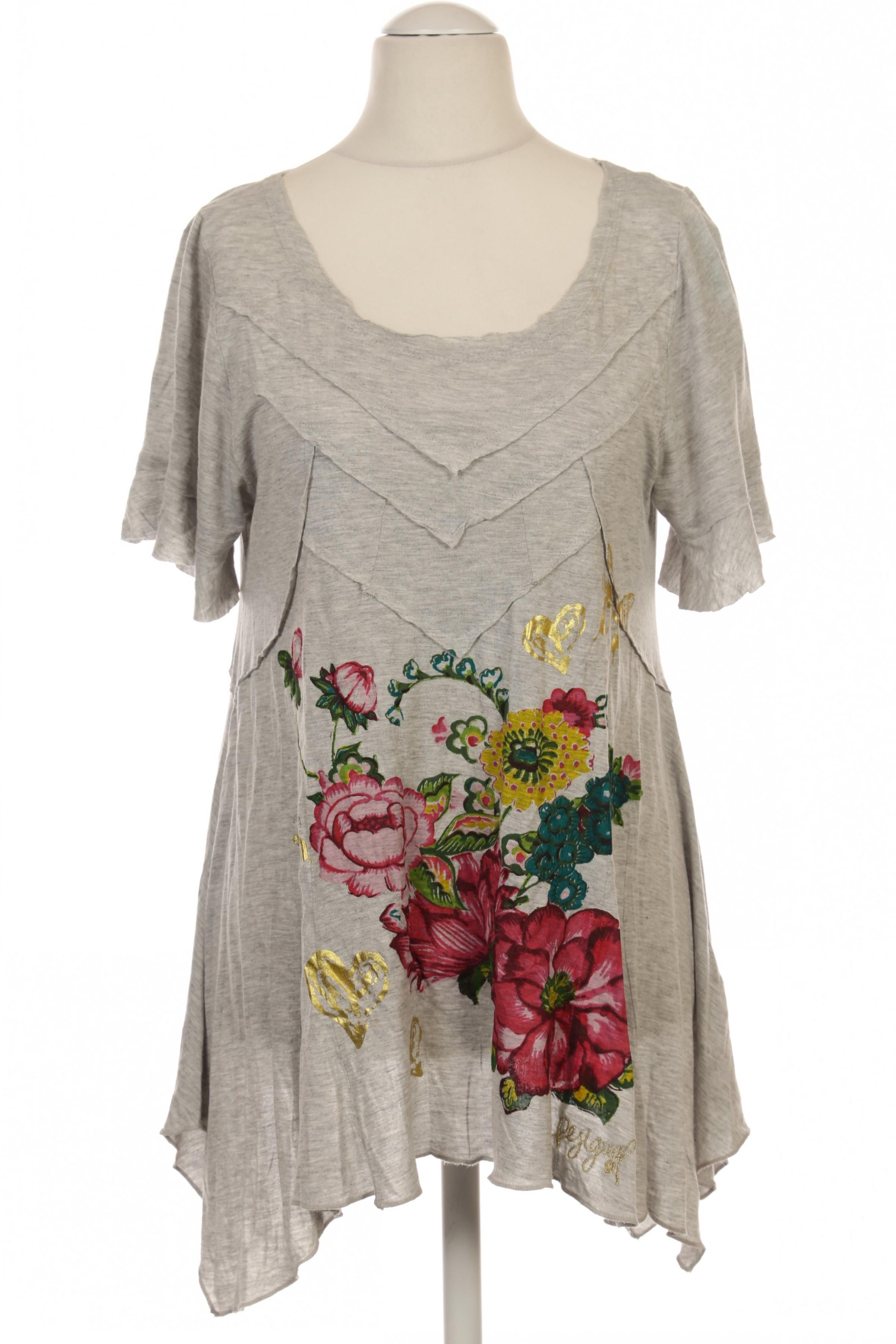 

Desigual Damen Bluse, grau, Gr.