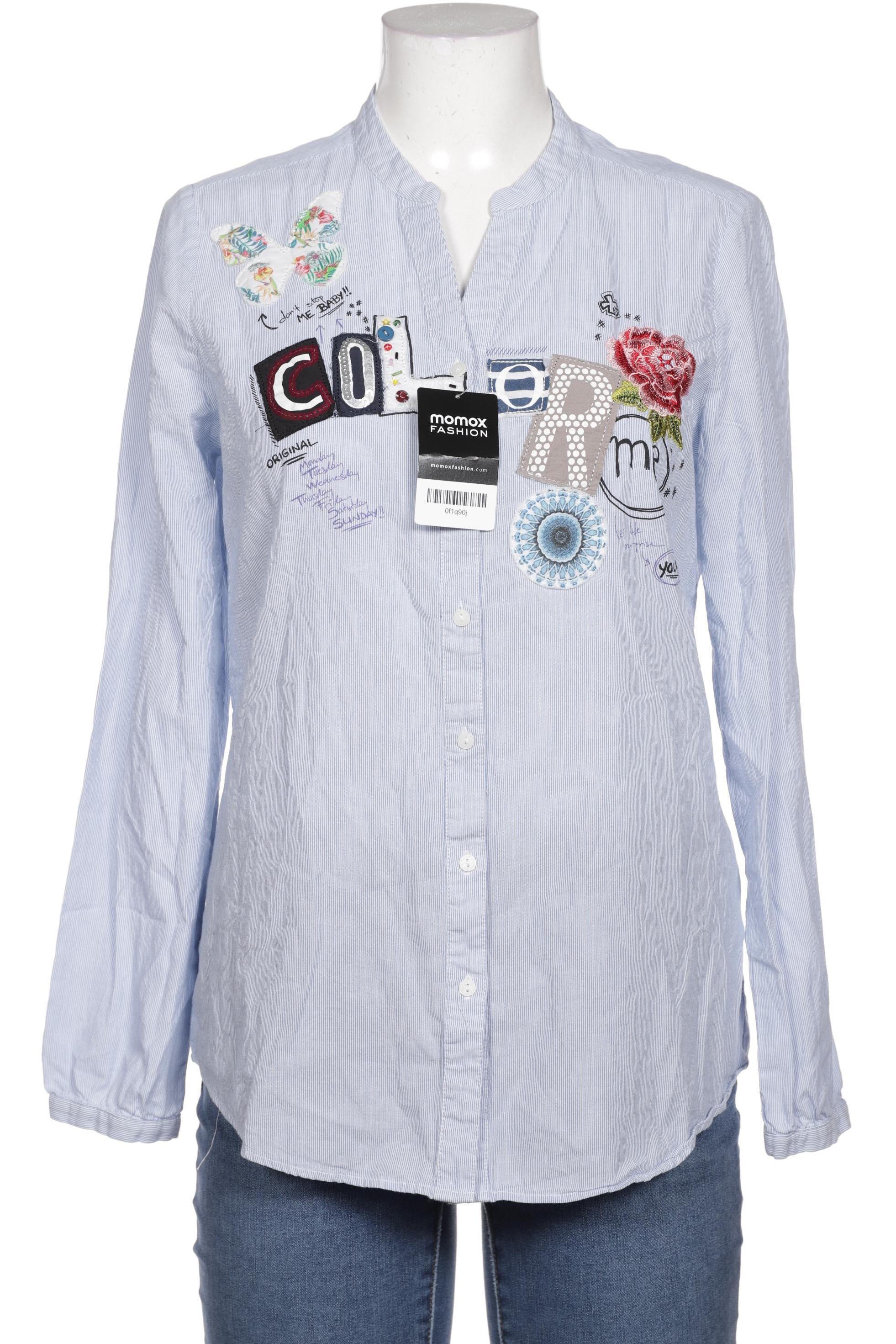 

Desigual Damen Bluse, blau