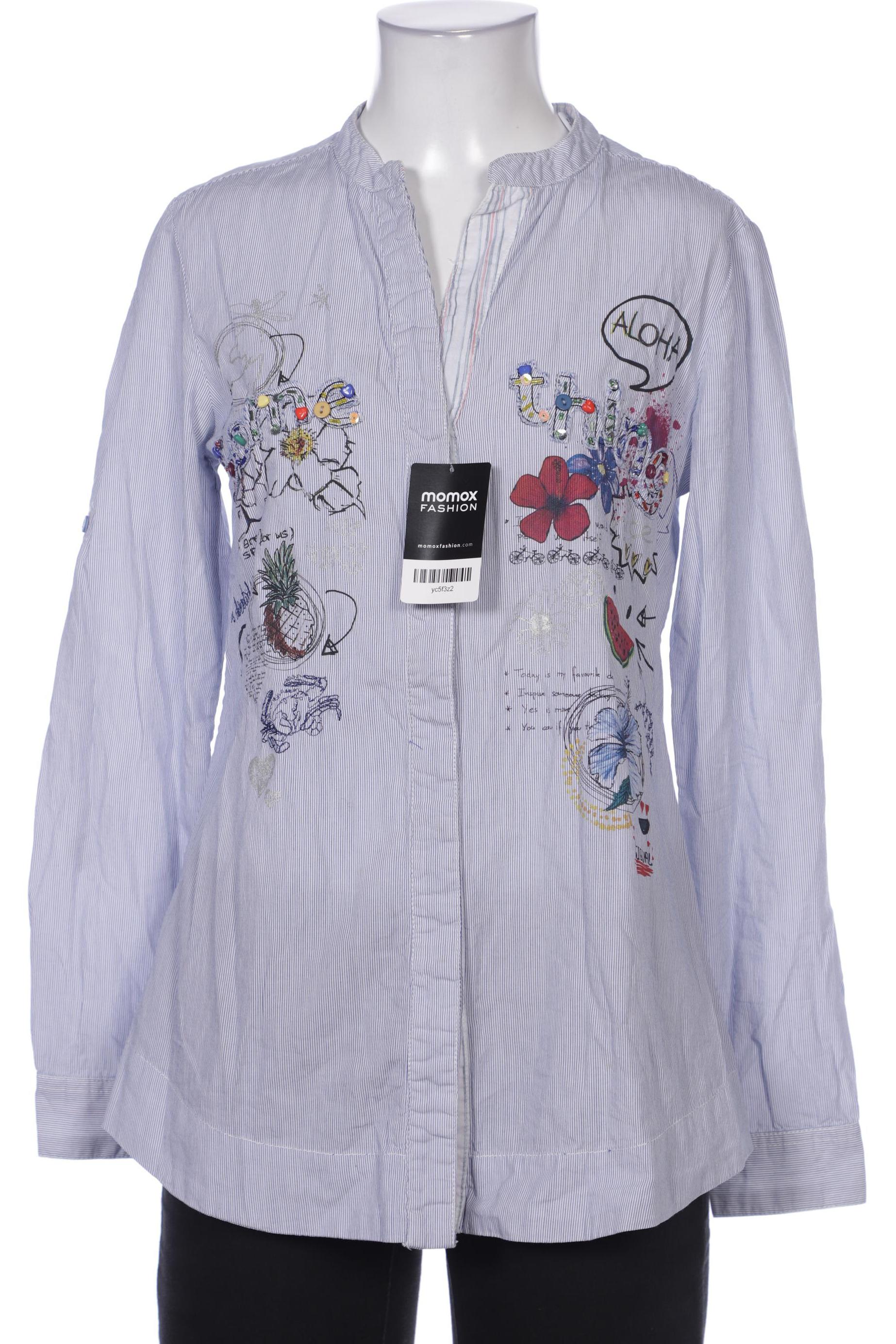 

Desigual Damen Bluse, hellblau, Gr. 36