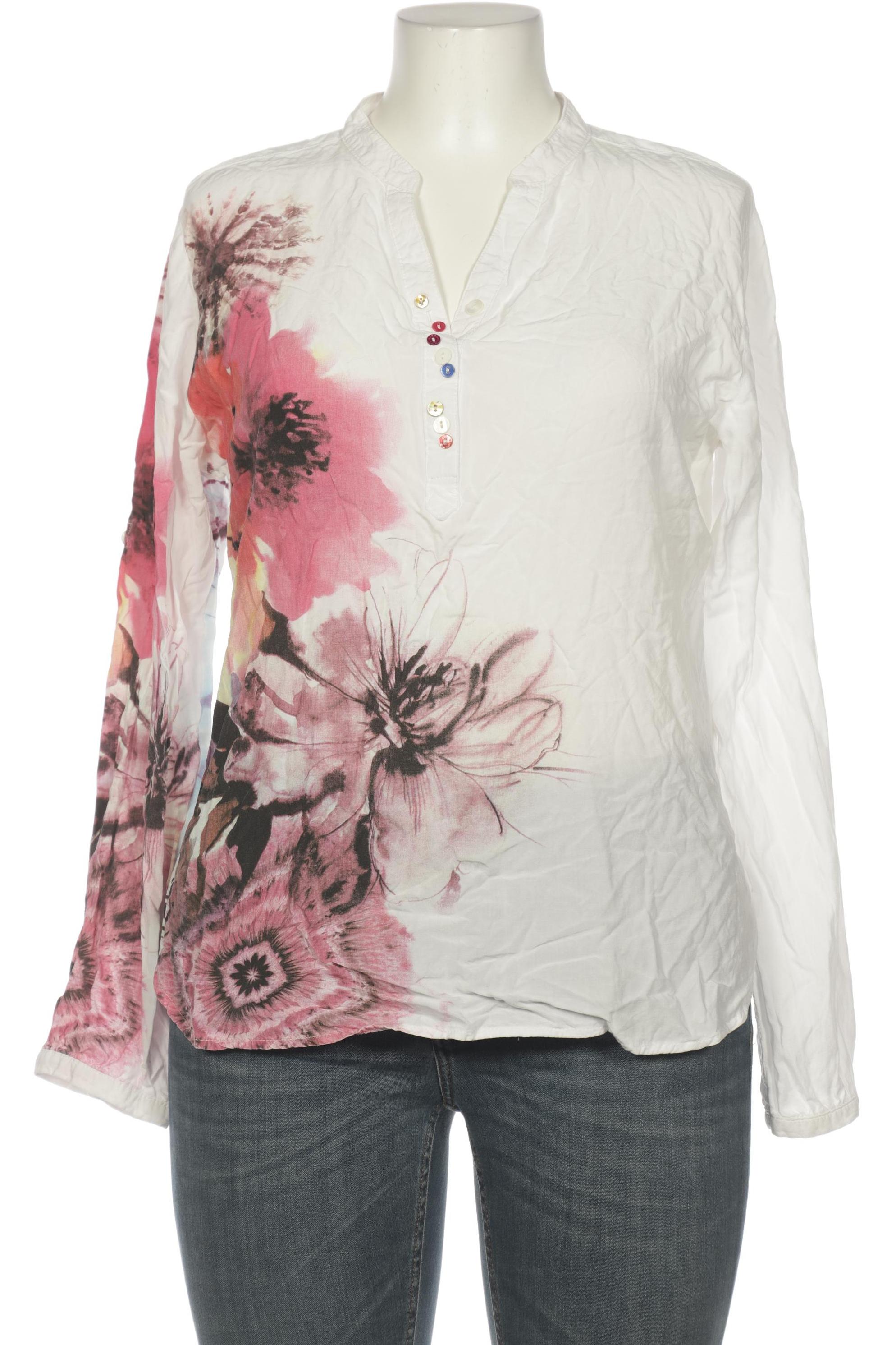 

Desigual Damen Bluse, weiß, Gr. 44