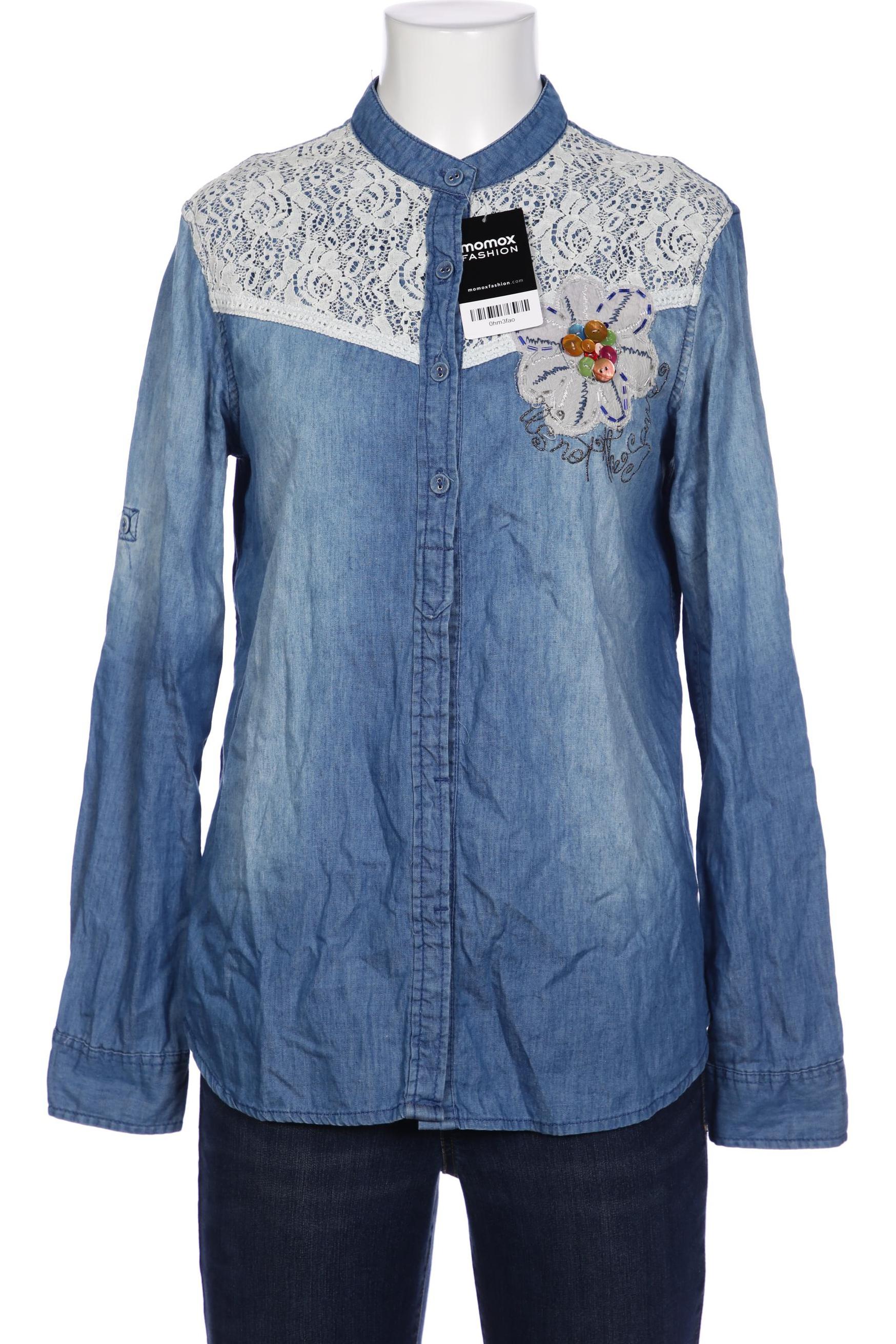 

Desigual Damen Bluse, blau