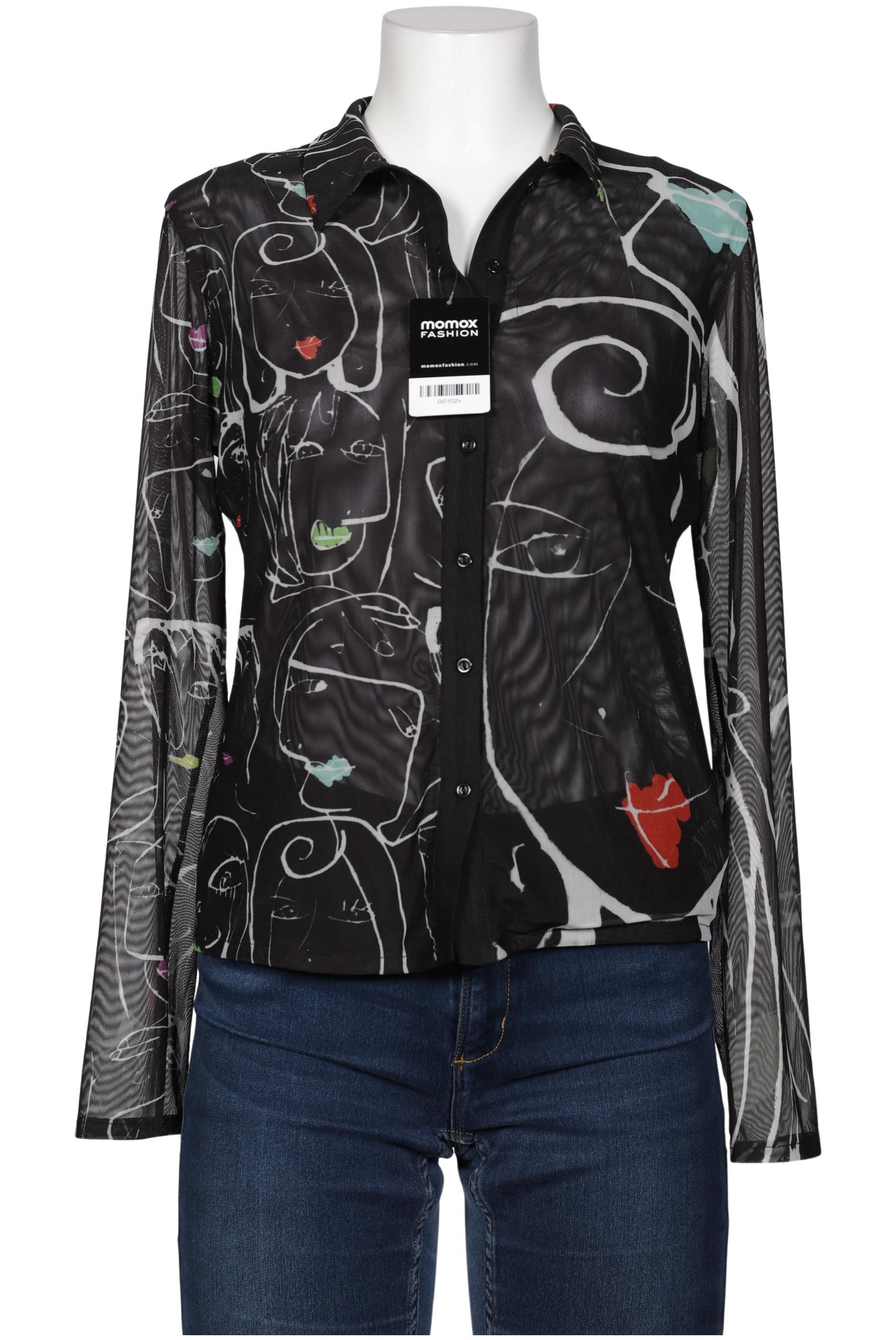 

Desigual Damen Bluse, schwarz, Gr. 42