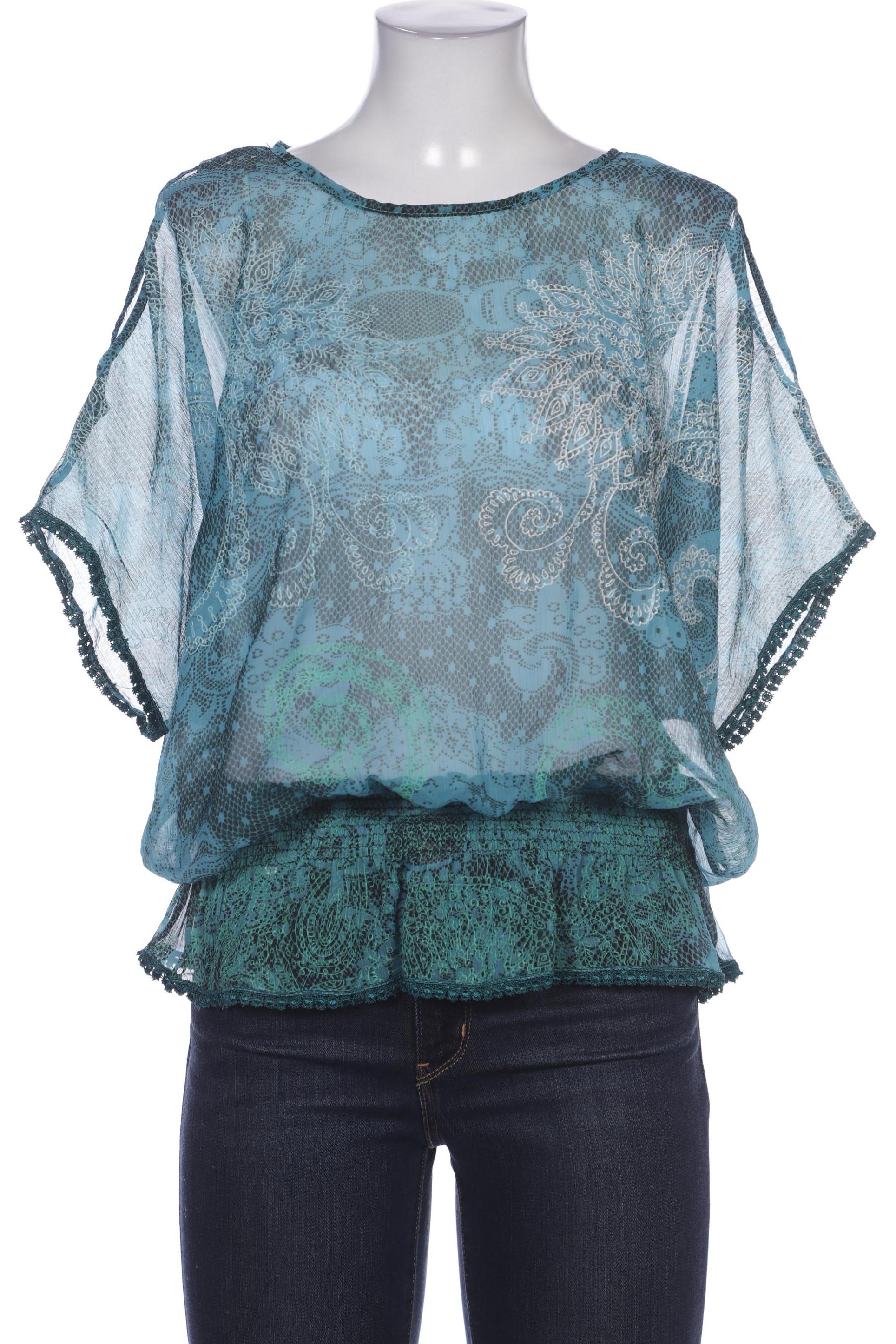

Desigual Damen Bluse, türkis, Gr. 38