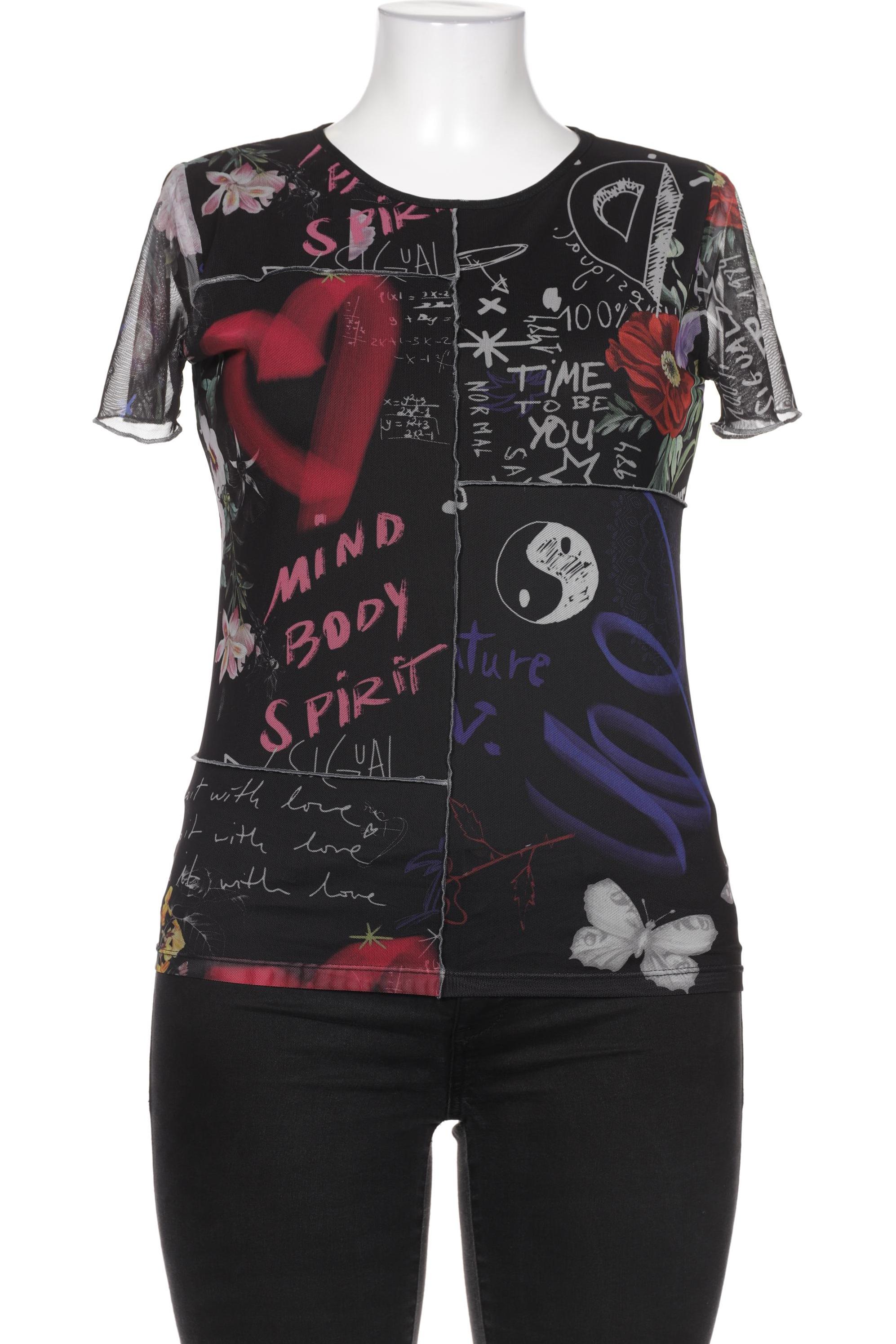 

Desigual Damen Bluse, schwarz, Gr. 42
