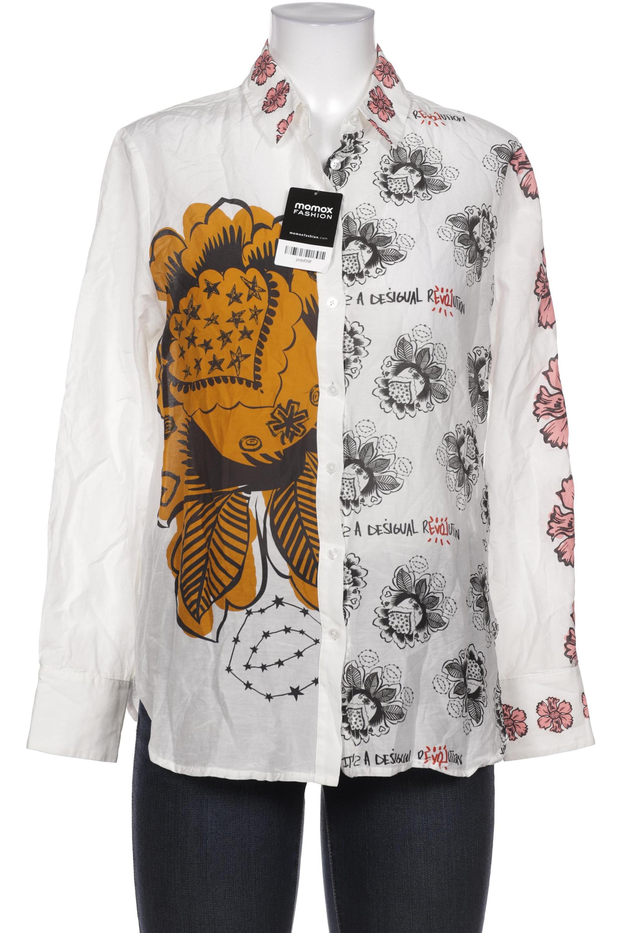 

Desigual Damen Bluse, weiß, Gr. 38