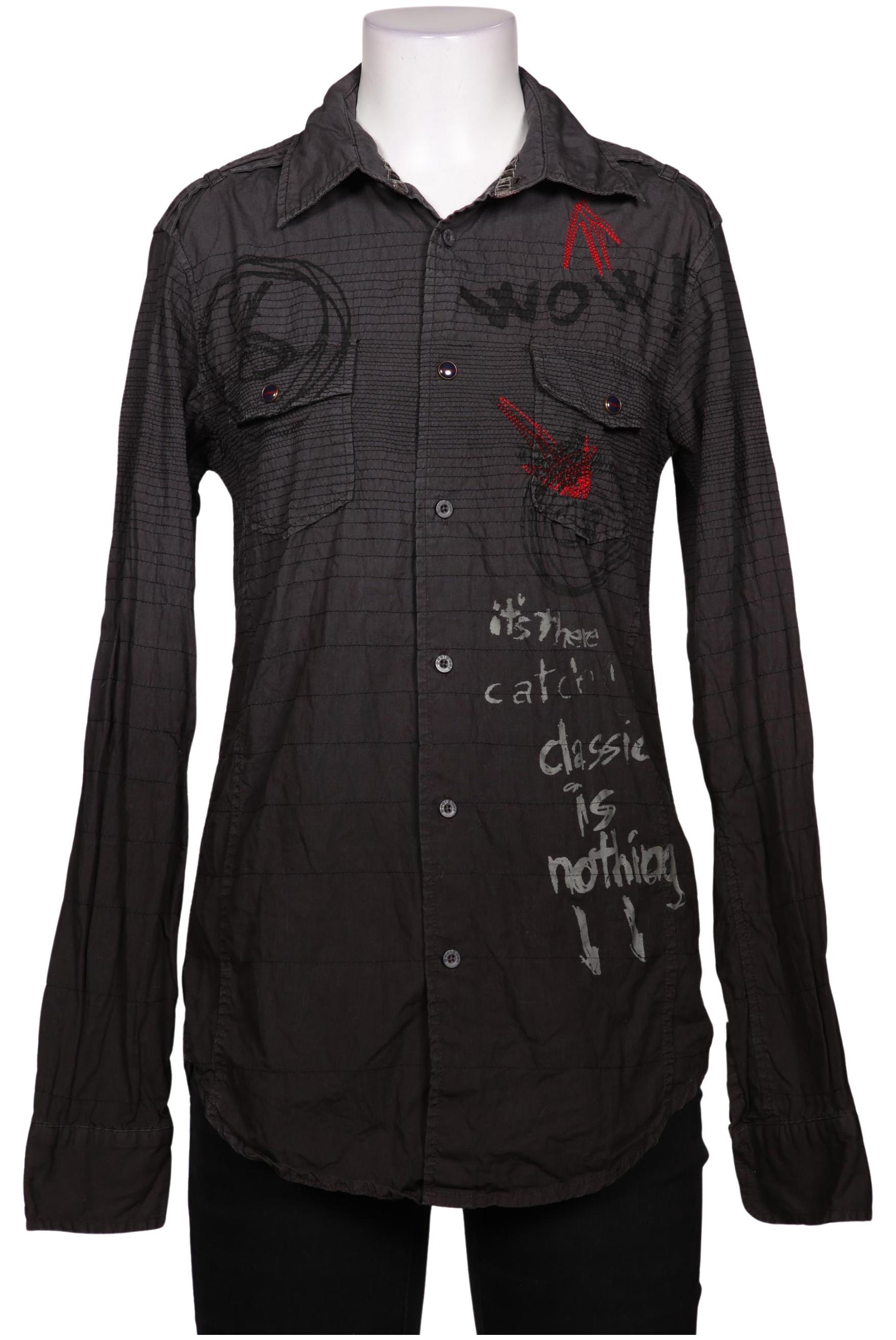 

Desigual Damen Bluse, grau, Gr. 36